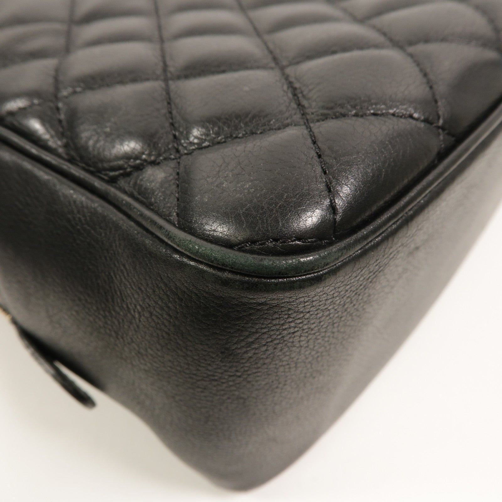 CHANEL 牛皮皮革Shoulder Bag鏈帶手挽肩背兩用袋