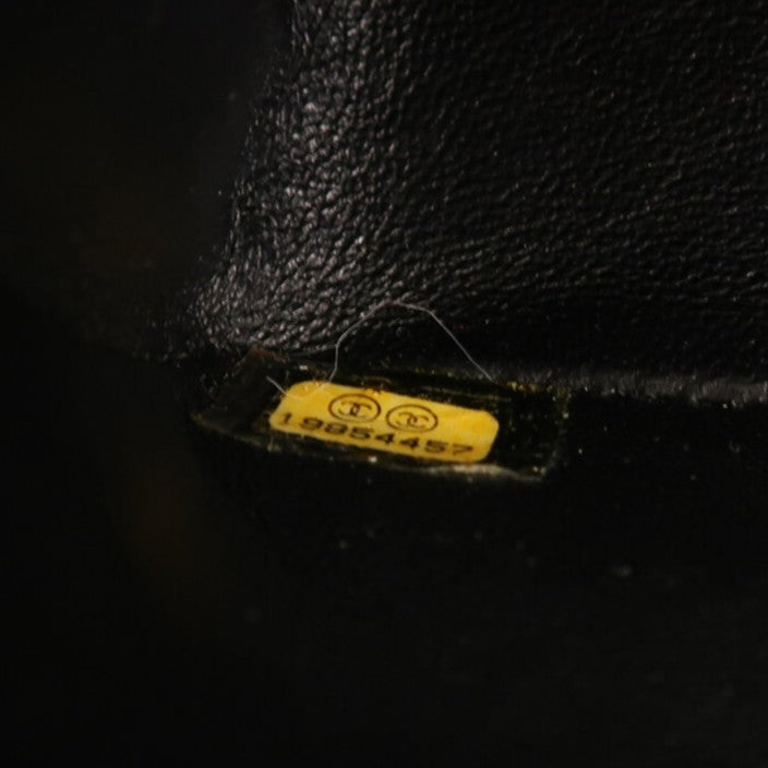 CHANEL 羊皮皮革Classic 25銀扣鏈帶肩背袋