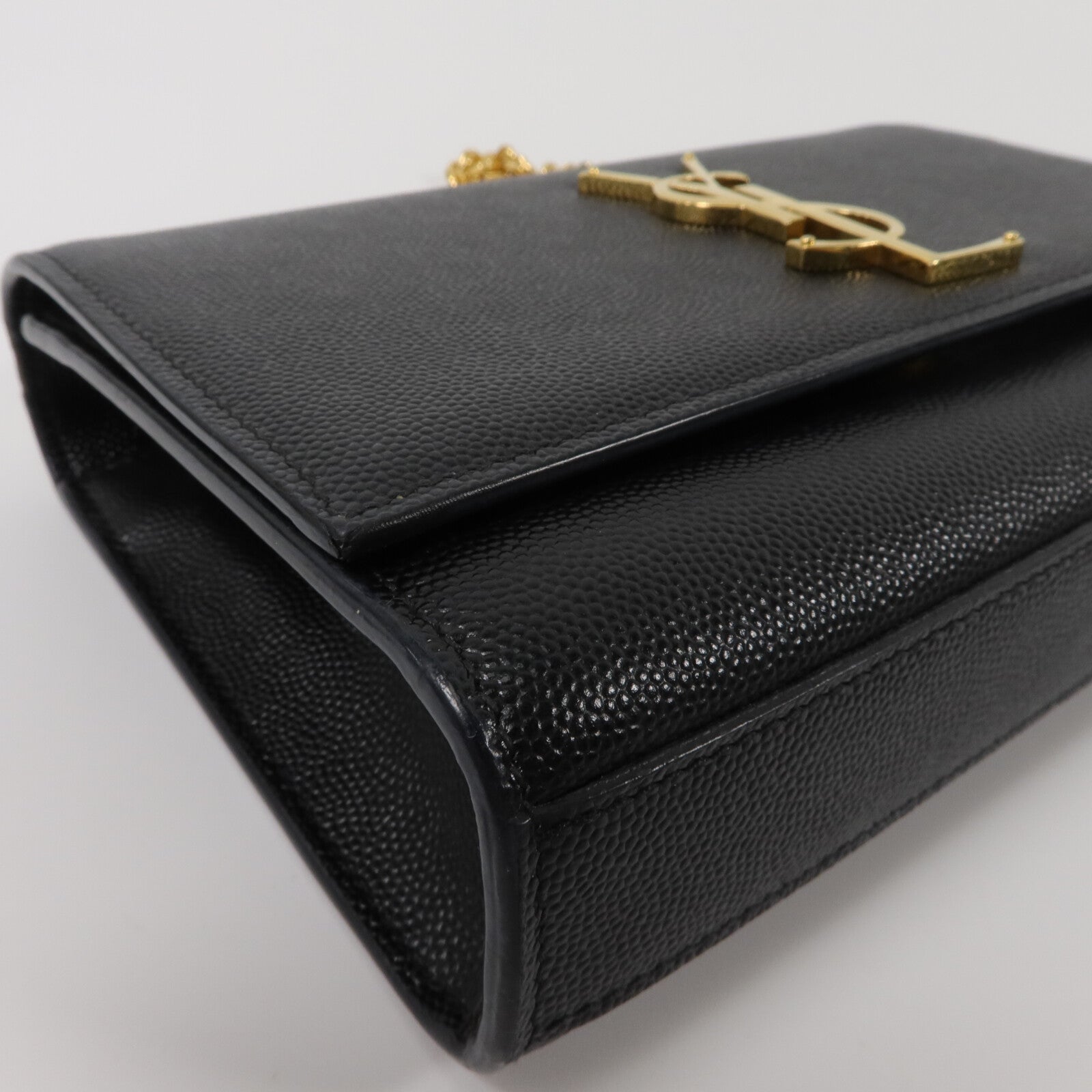SAINT LAURENT 牛皮皮革Kate Small鏈帶肩背袋