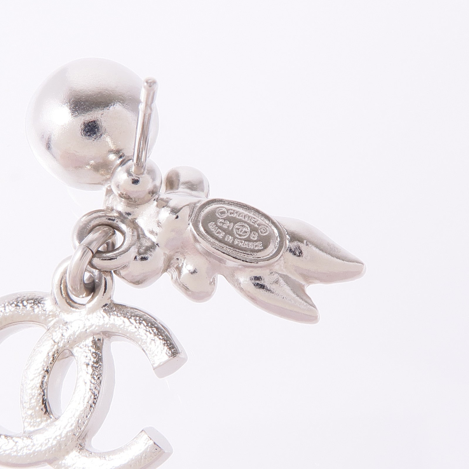 CHANEL PVC/金屬Earrings耳環