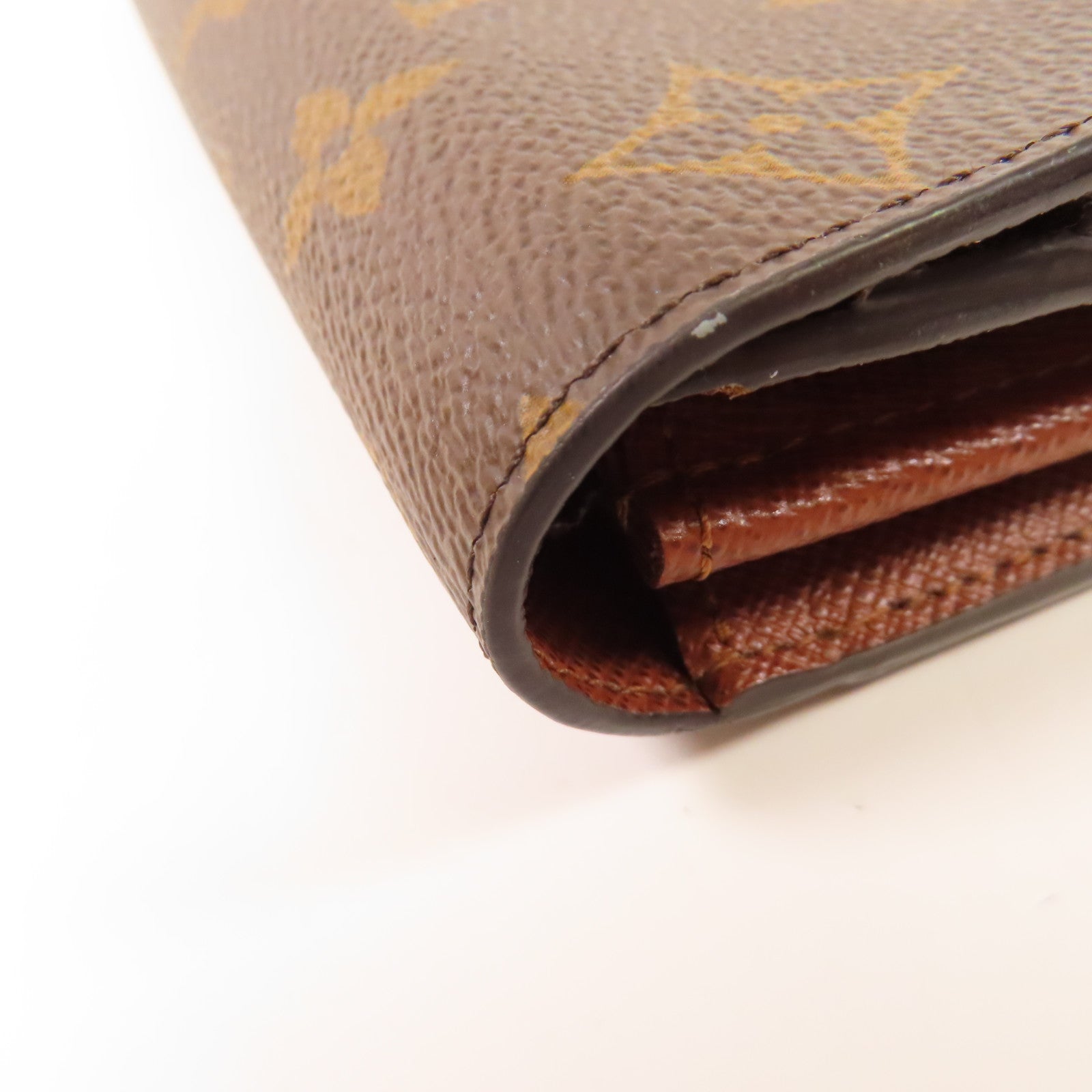 LOUIS VUITTON Monogram Long Wallet金扣長錢包