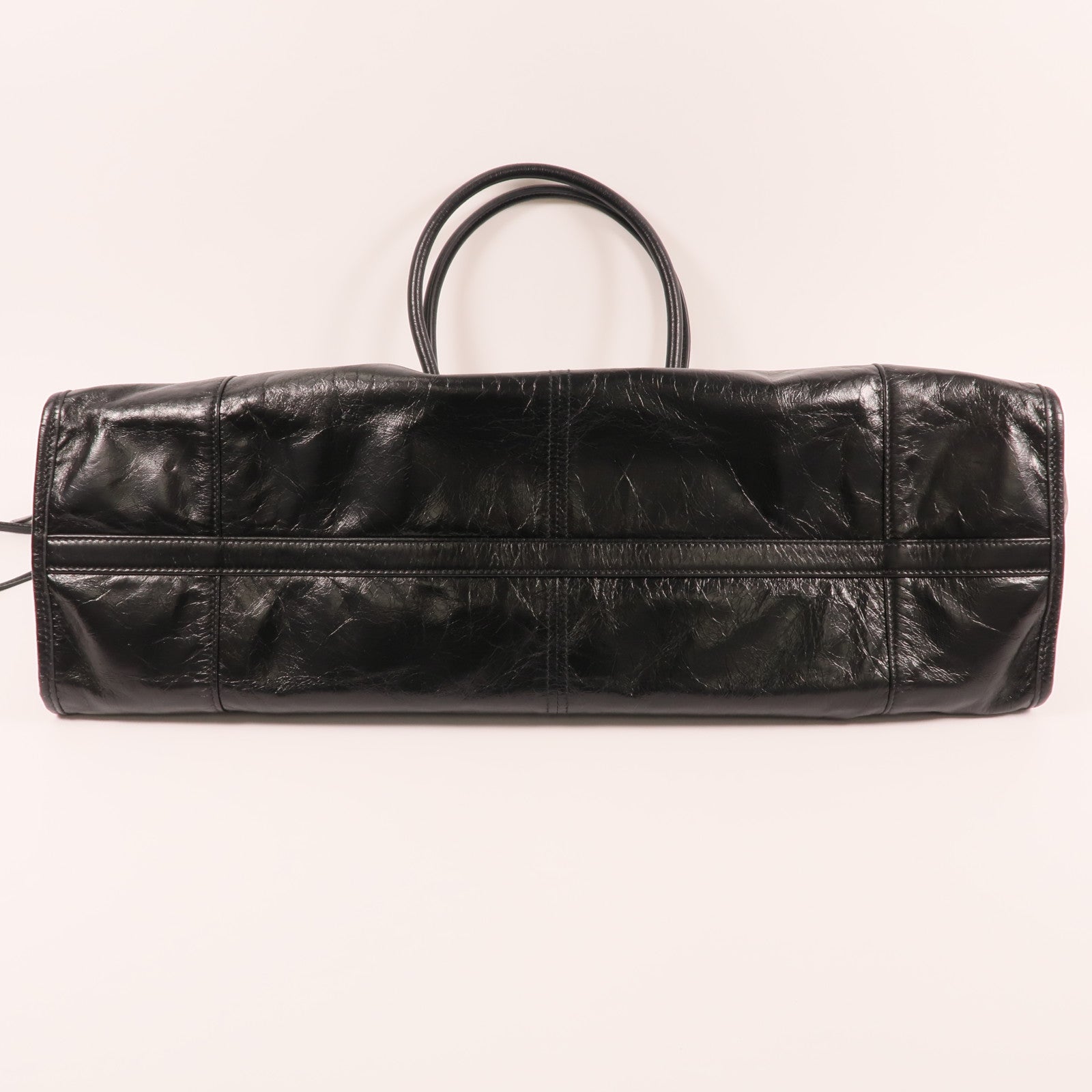 PRADA 牛皮皮革Bonnie Extra-Large銀扣肩背袋