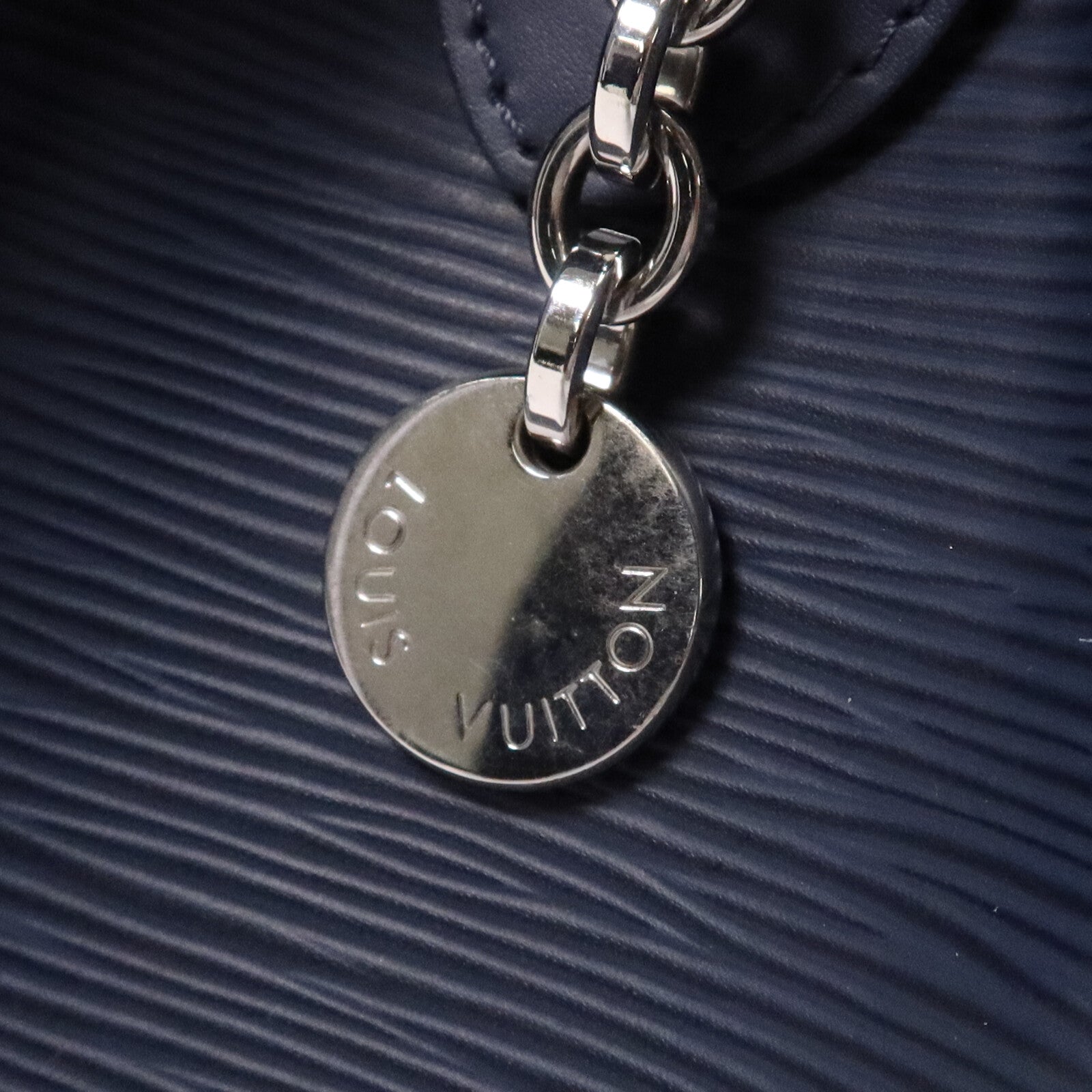 LOUIS VUITTON Epi Brea MM銀扣手挽肩背兩用袋