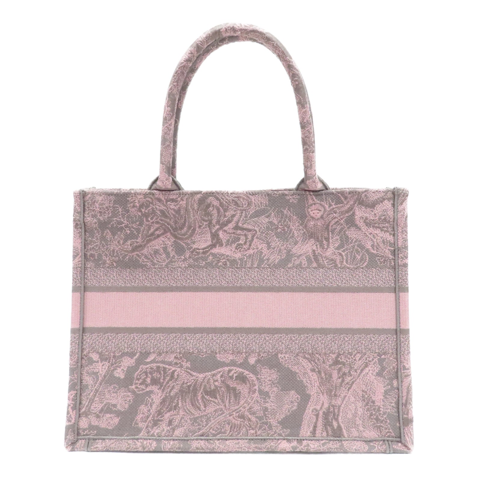 Dior 帆布Book Tote Bag手挽袋粉紅色