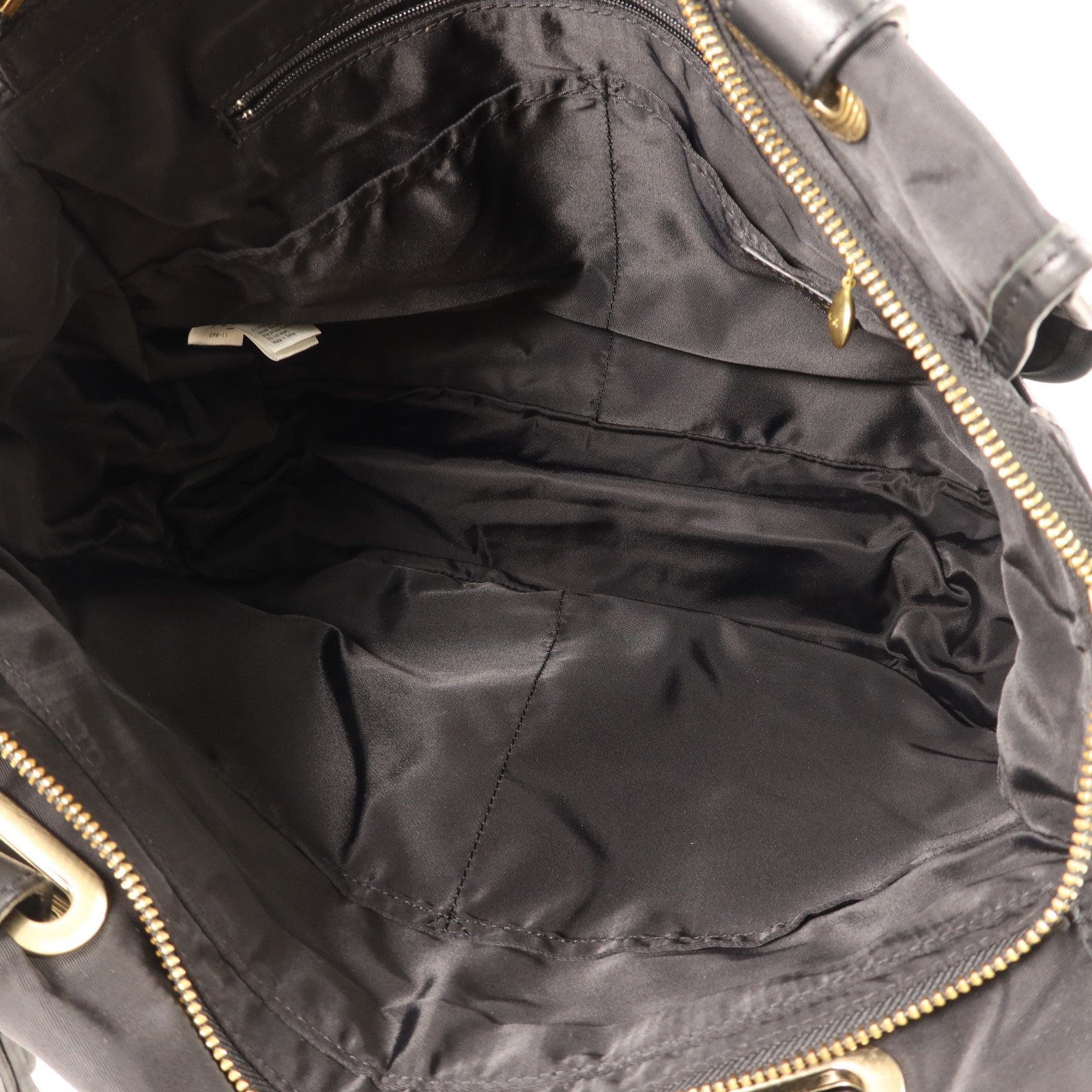 agnes b. 尼龍Shoulder Bag銀扣肩背袋