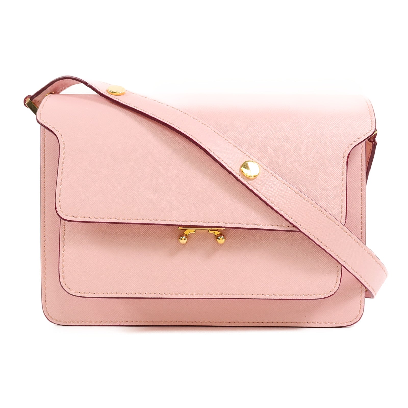 SELECTION 牛皮皮革Marni Trunk肩背袋