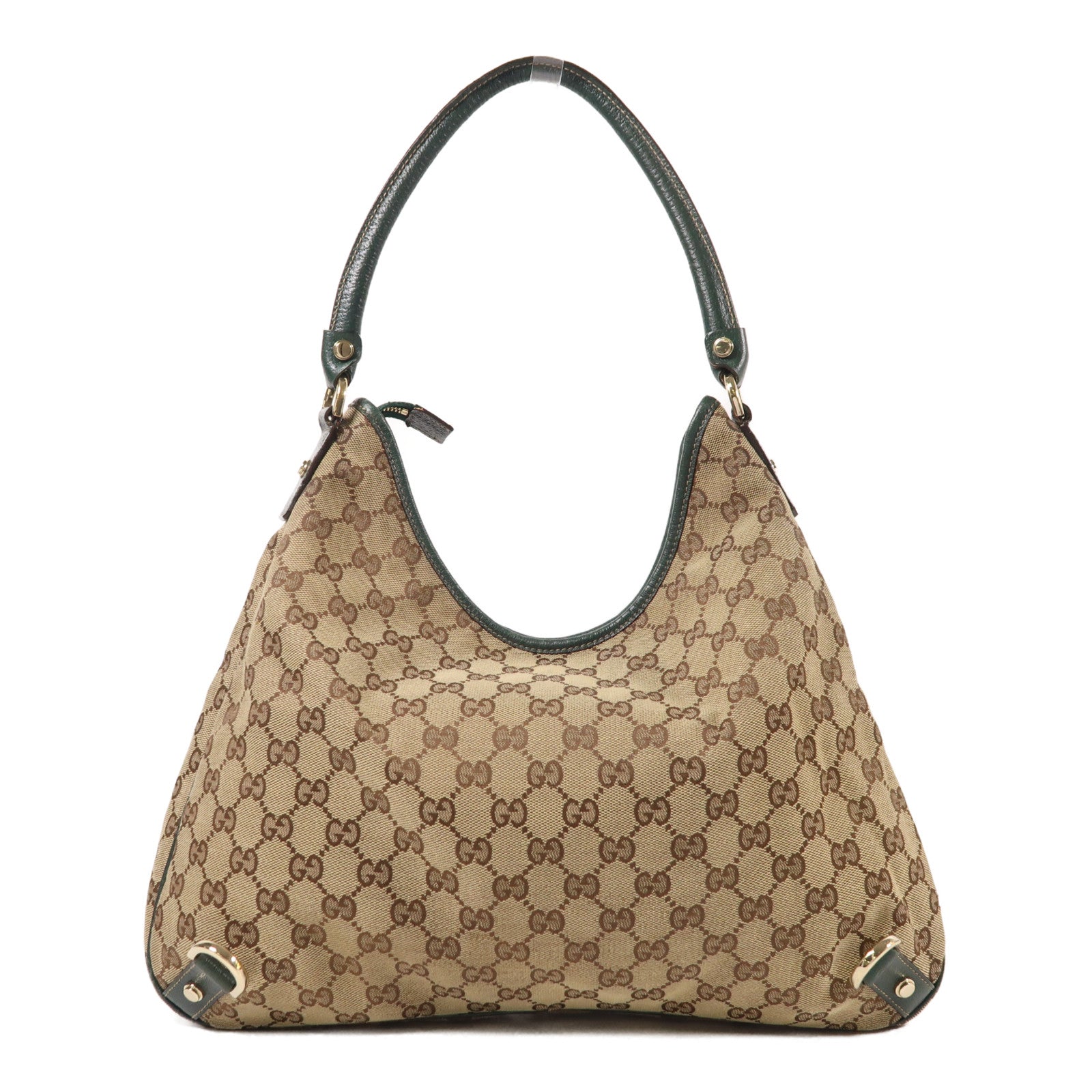 GUCCI 帆布Shoulder Bag金扣肩背袋