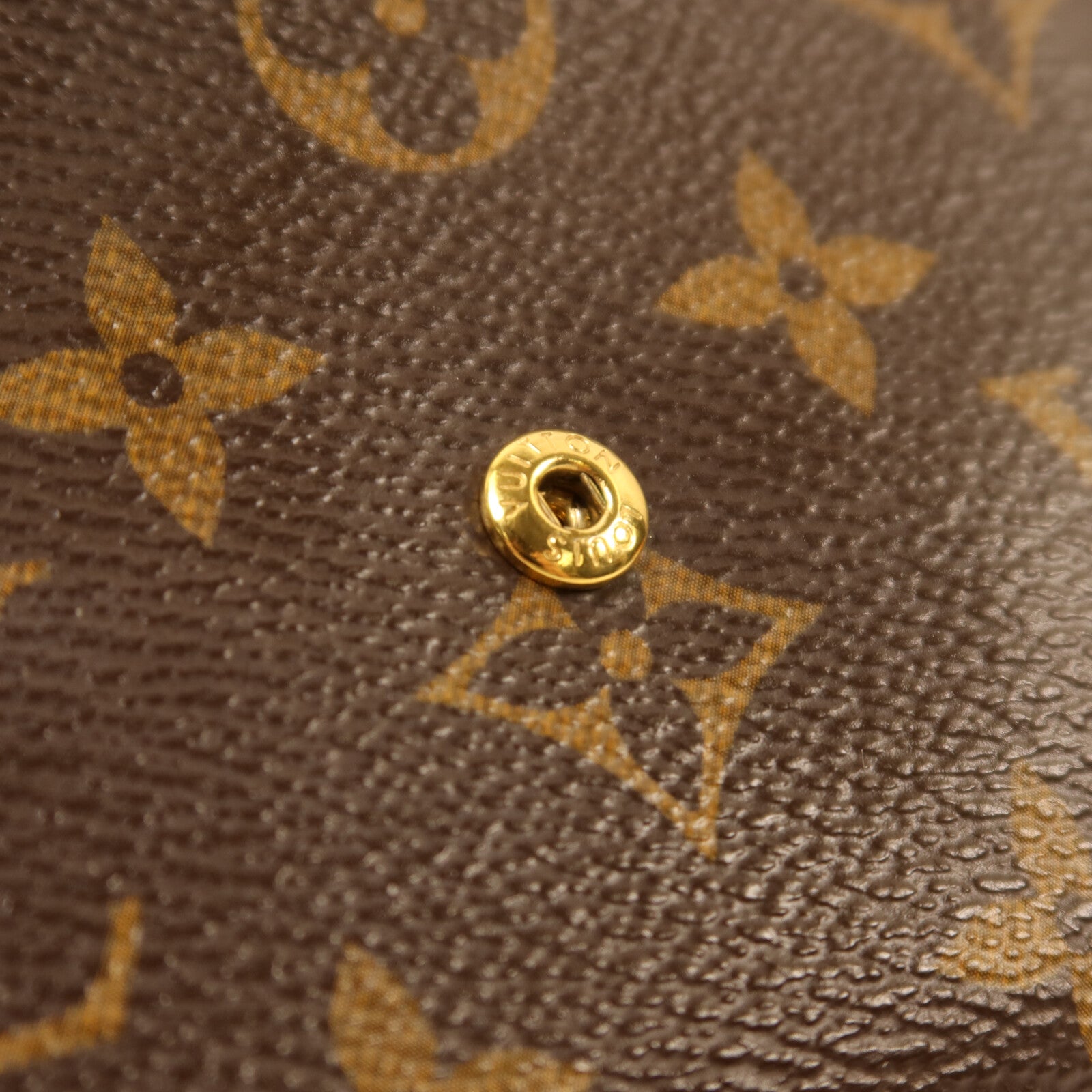 LOUIS VUITTON Monogram Victorine Wallet金扣錢包