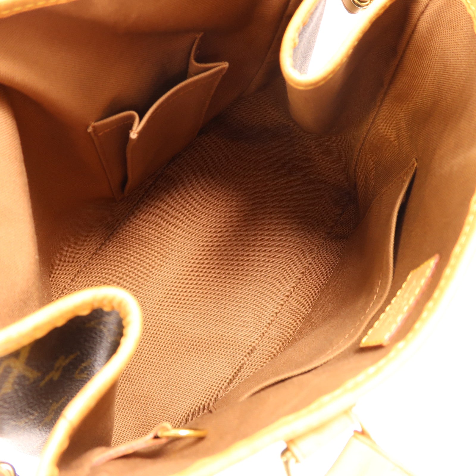 LOUIS VUITTON Monogram Batignolles金扣手挽袋
