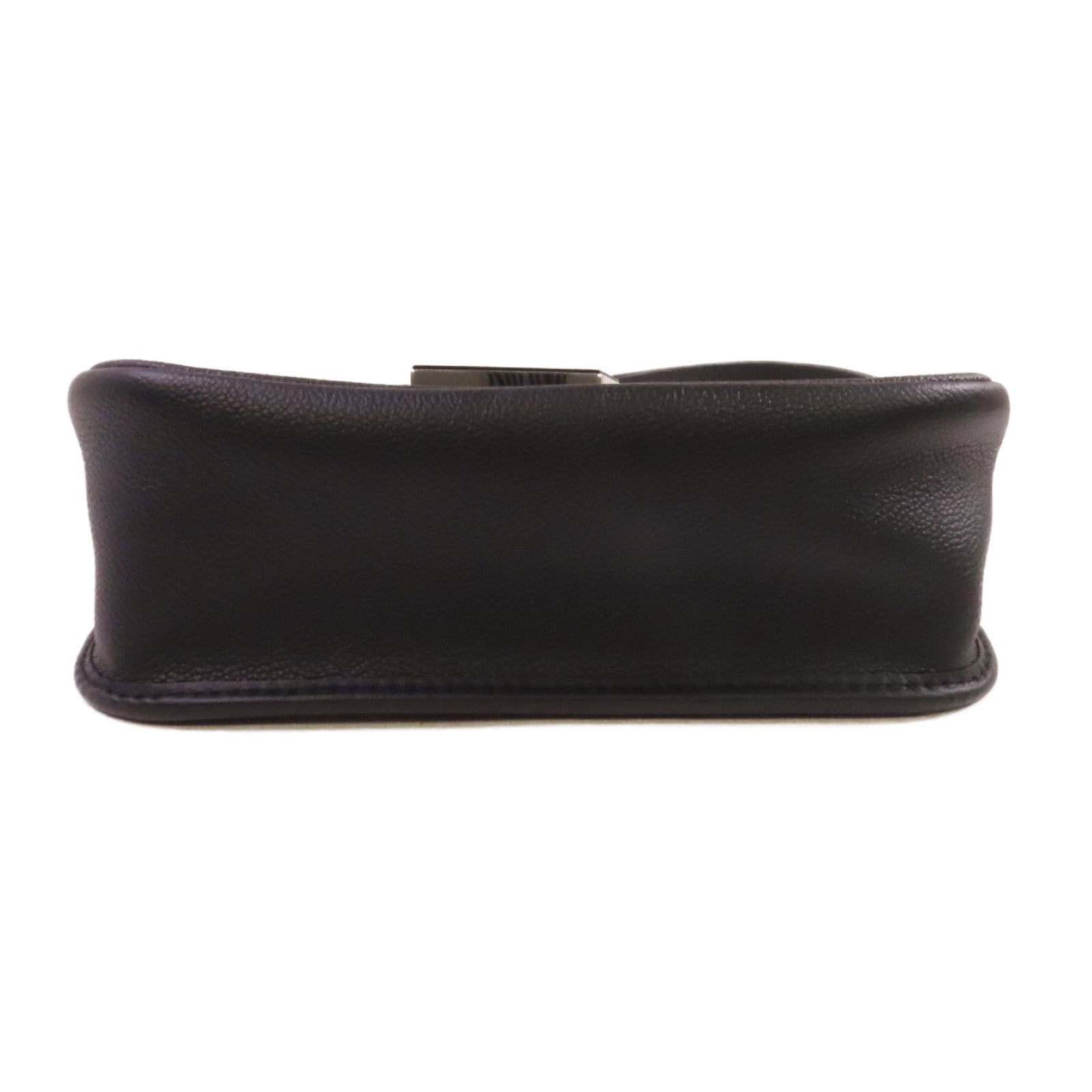 LOUIS VUITTON Epi Buci Shoulder Bag銀扣肩背袋黑色