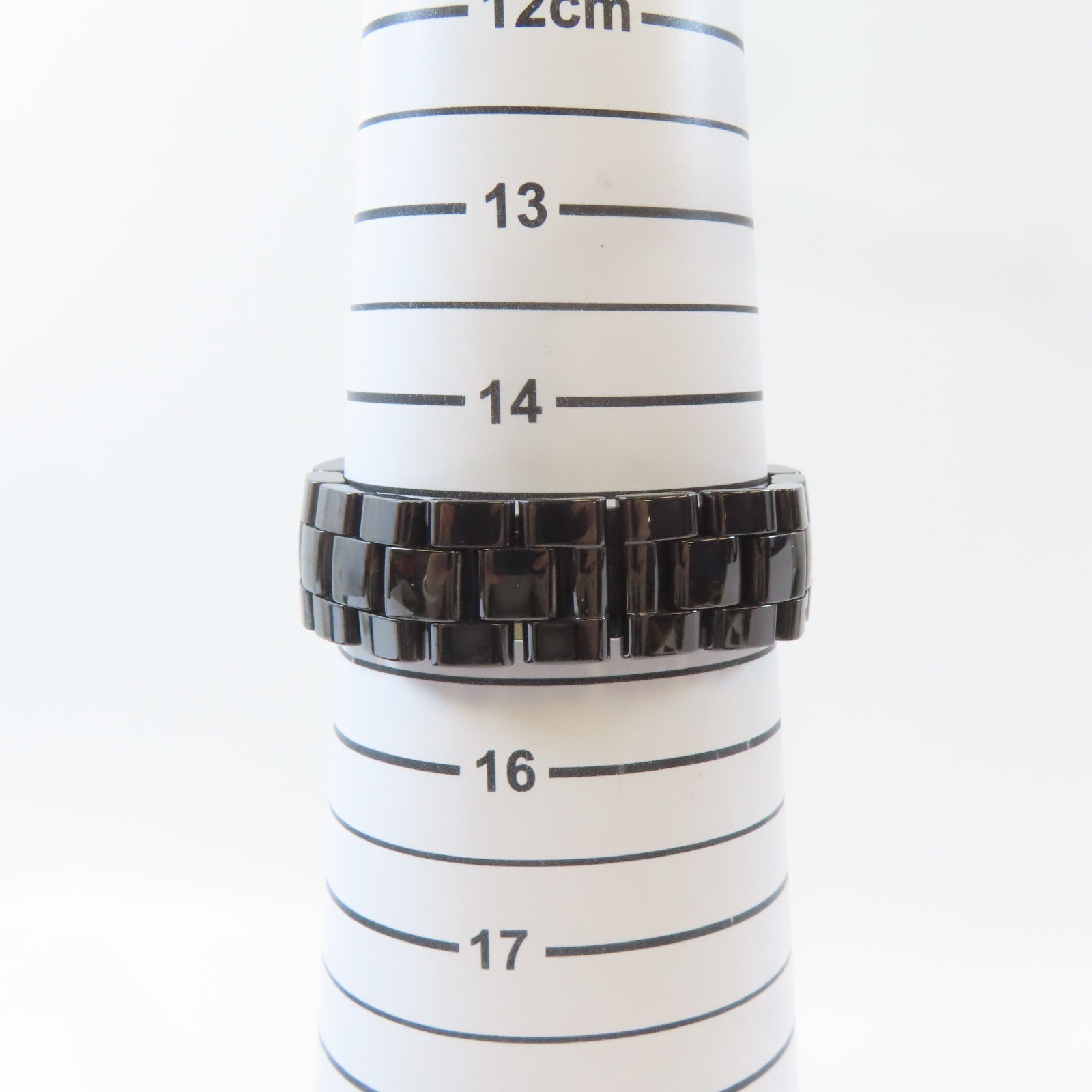 CHANEL J12陶瓷/不鏽鋼手錶自動機芯黑色#15cm