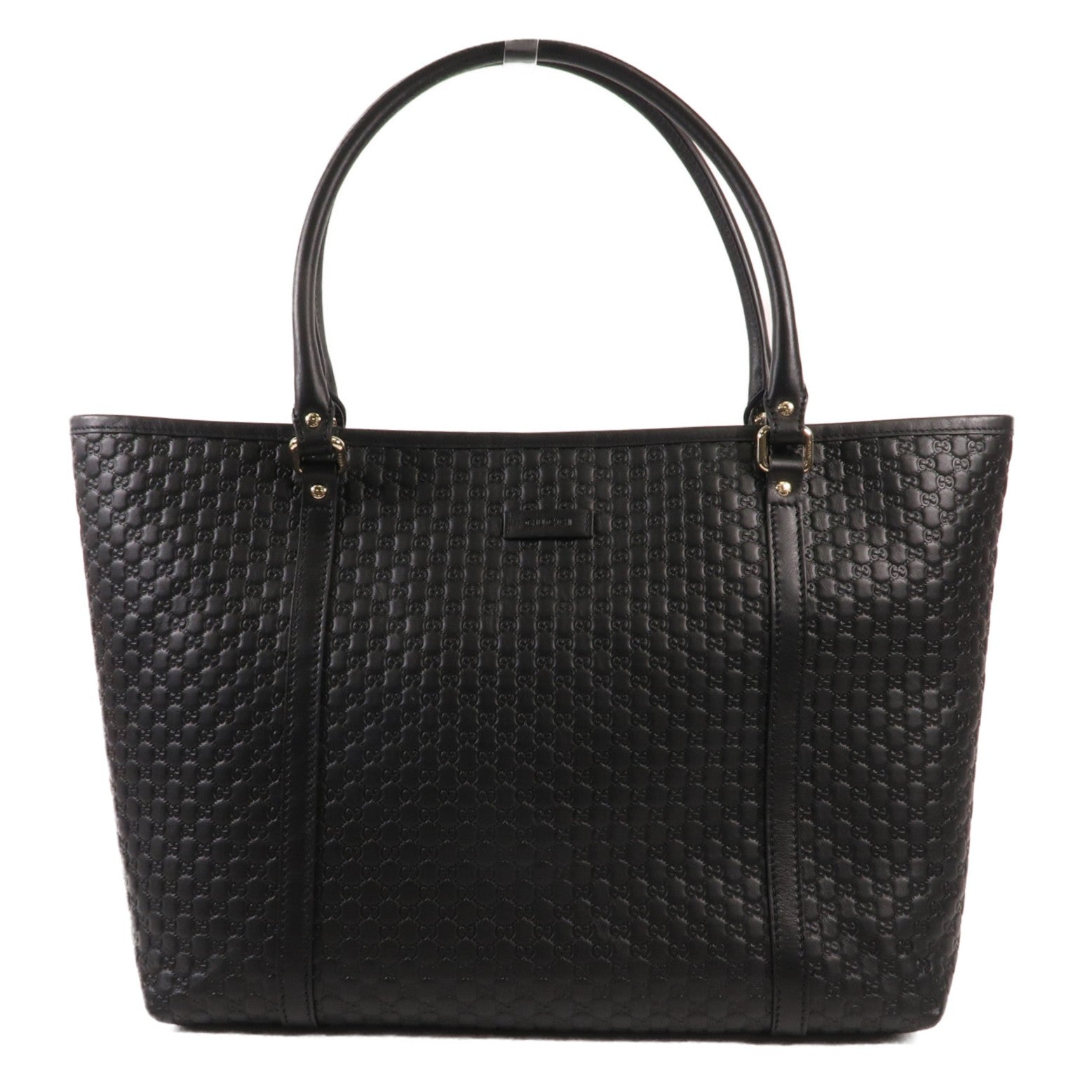 GUCCI 牛皮皮革Tote Bag金扣手挽袋