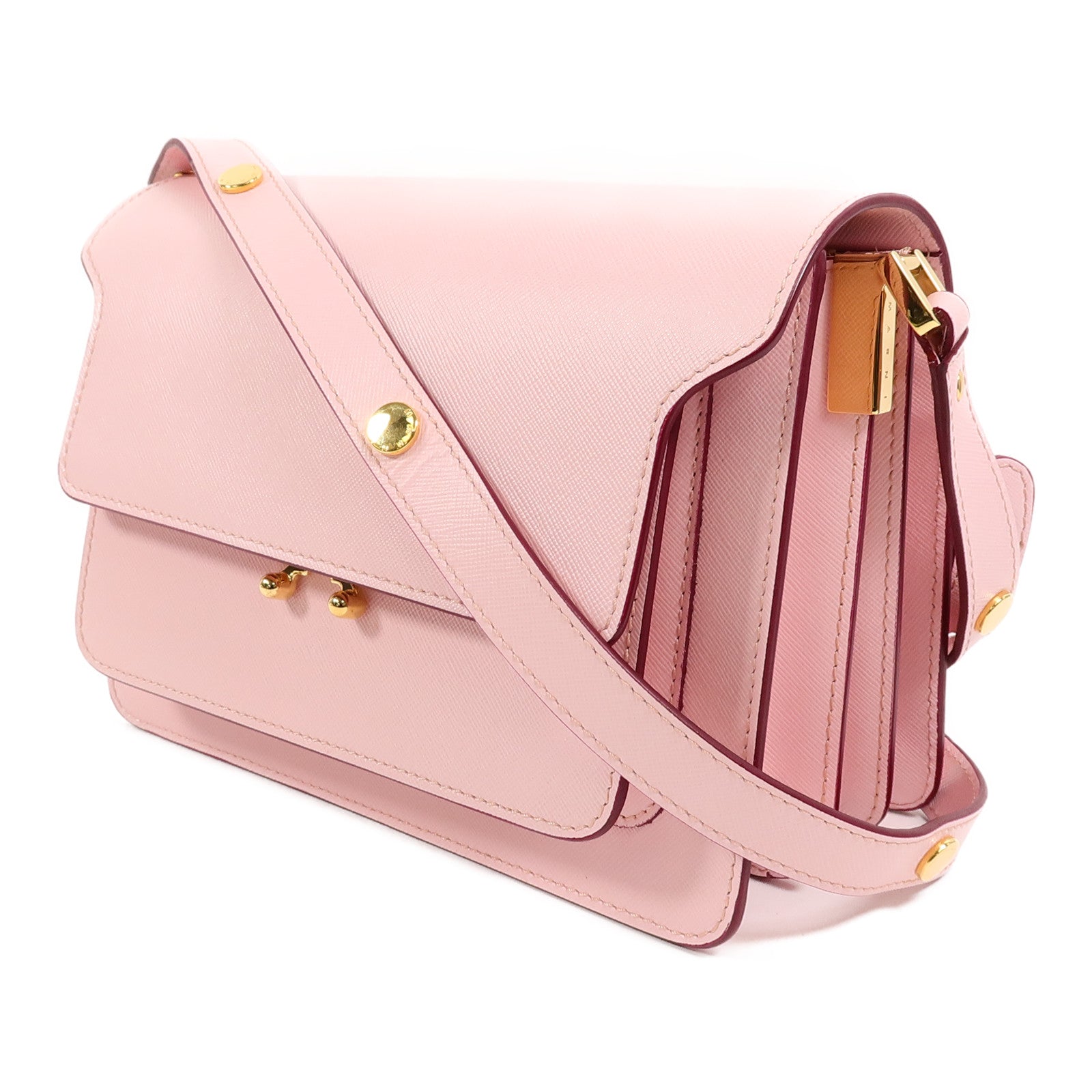 SELECTION 牛皮皮革Marni Trunk肩背袋