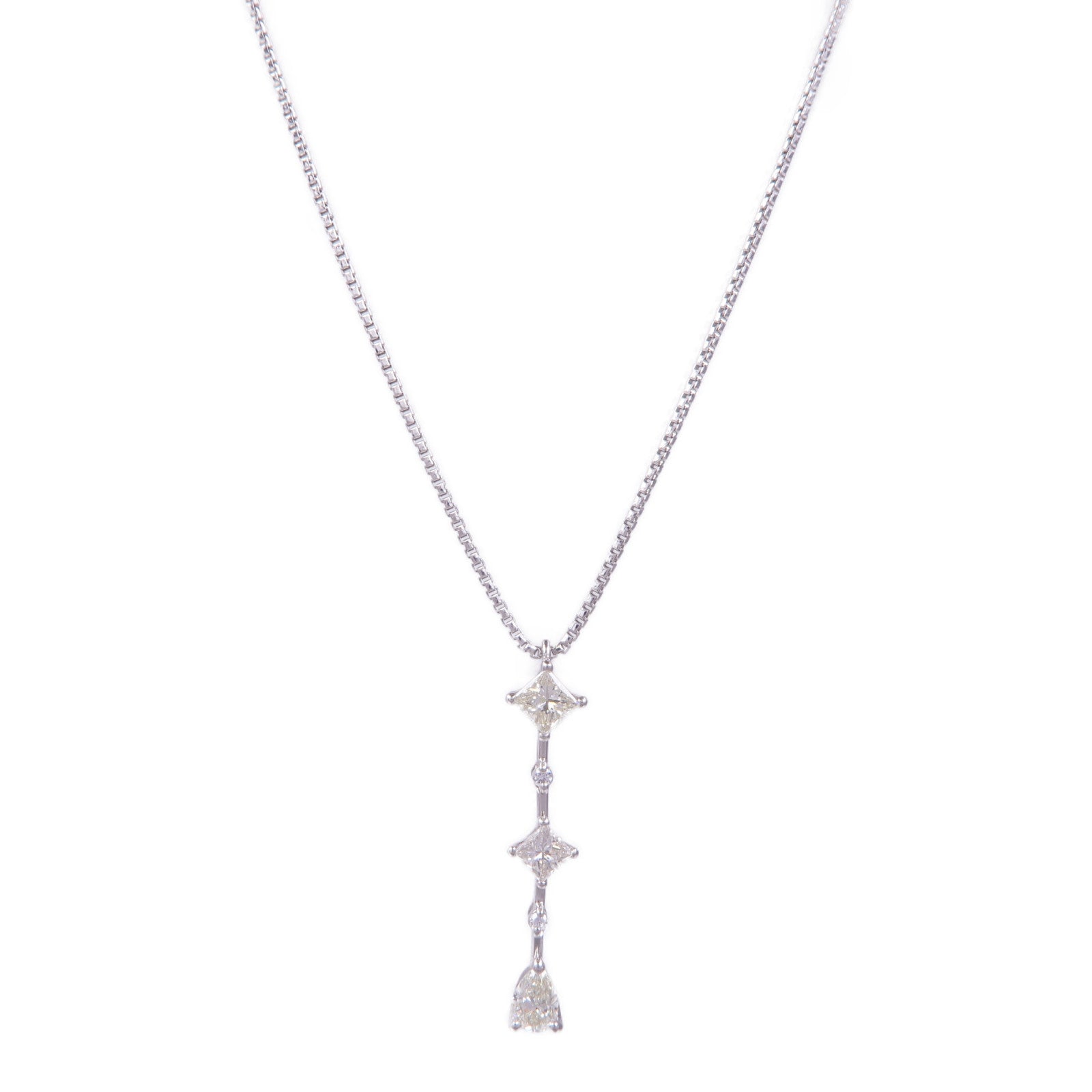 JEWELRY PT850/PT900鉑金Diamond Necklace鑽石項鍊