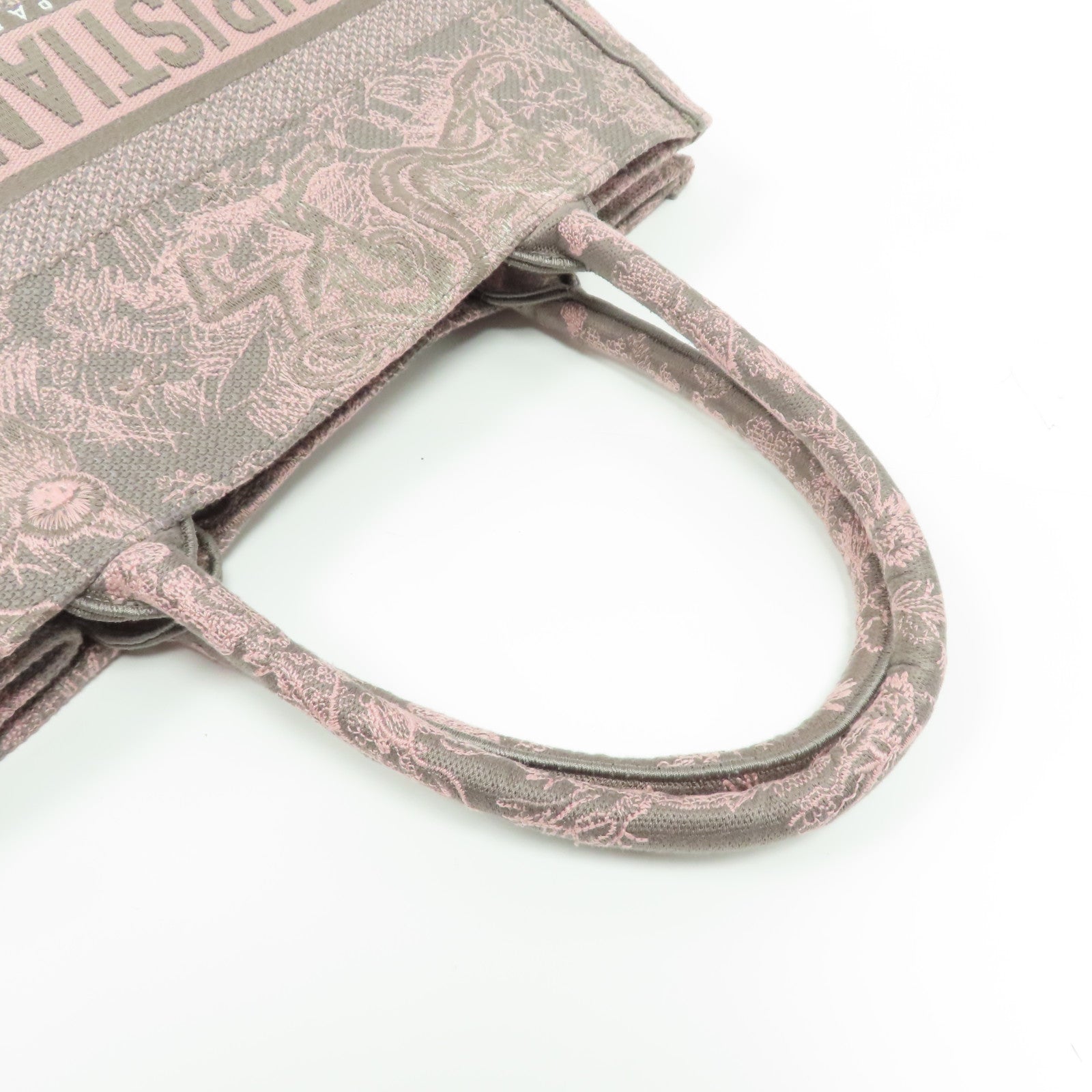 Dior 帆布Book Tote Bag手挽袋粉紅色