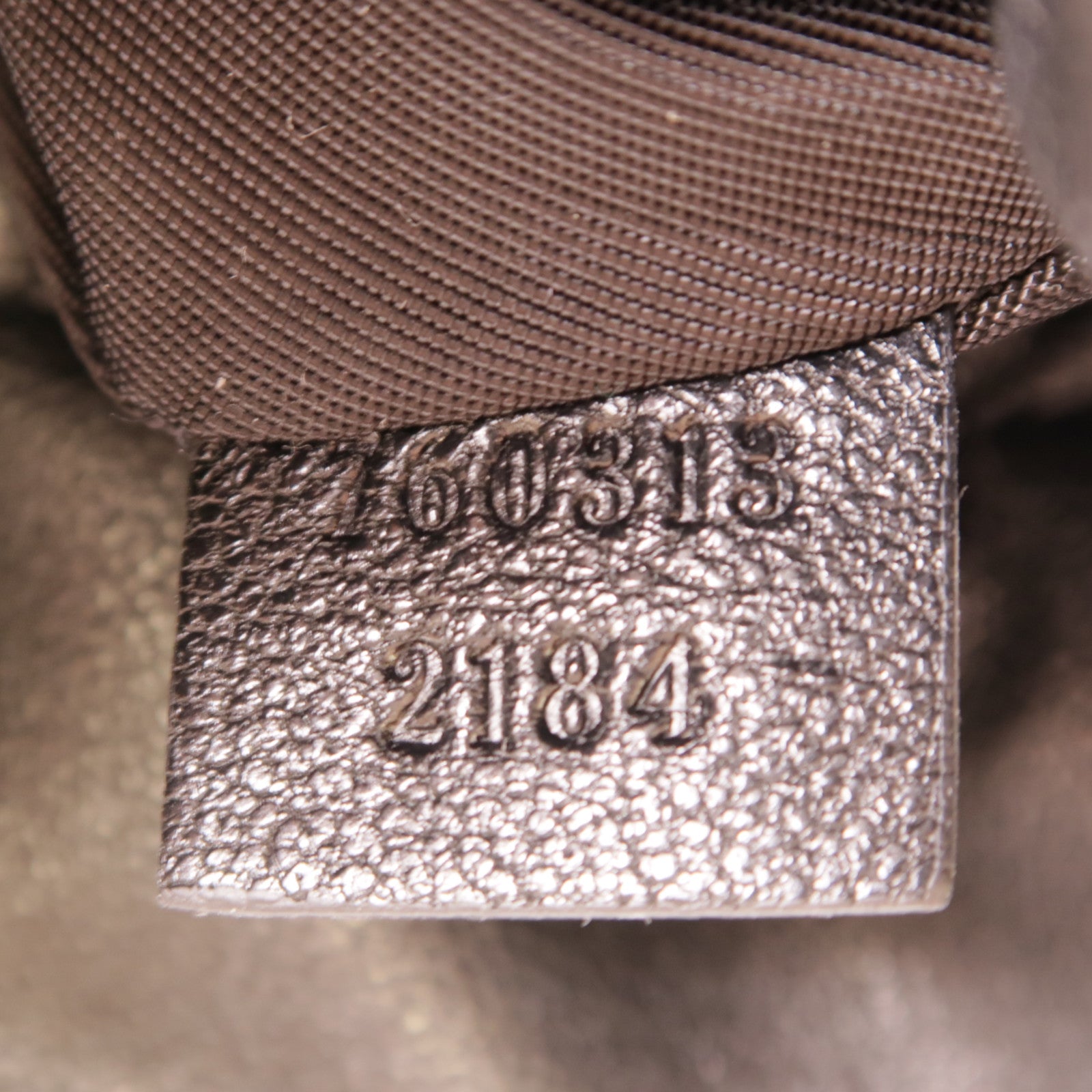 GUCCI GG SHW Blondie Mini Bucket 2 Way Chain Shoulder Bag Calfskin Leather