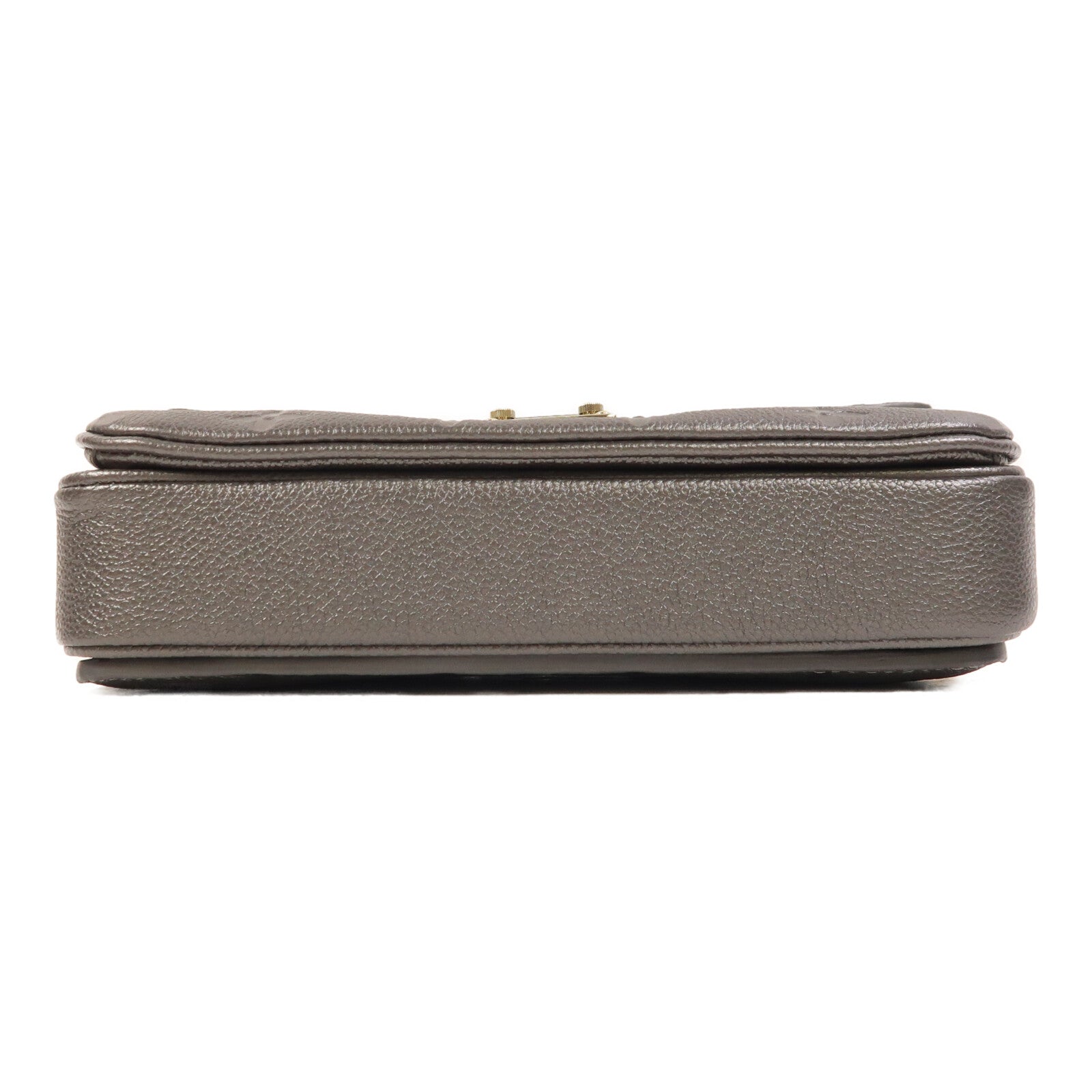 LOUIS VUITTON Monogram Empreinte Pochette Metis East West金扣手挽肩背兩用袋