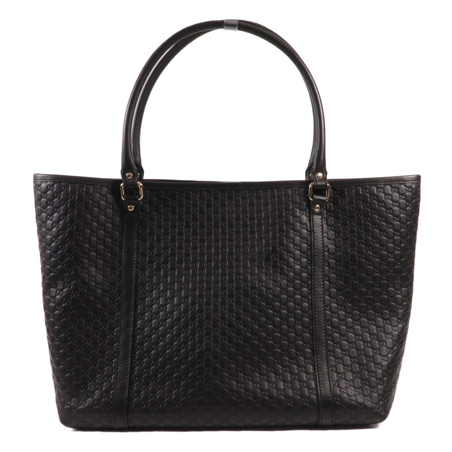 GUCCI 牛皮皮革Tote Bag金扣手挽袋