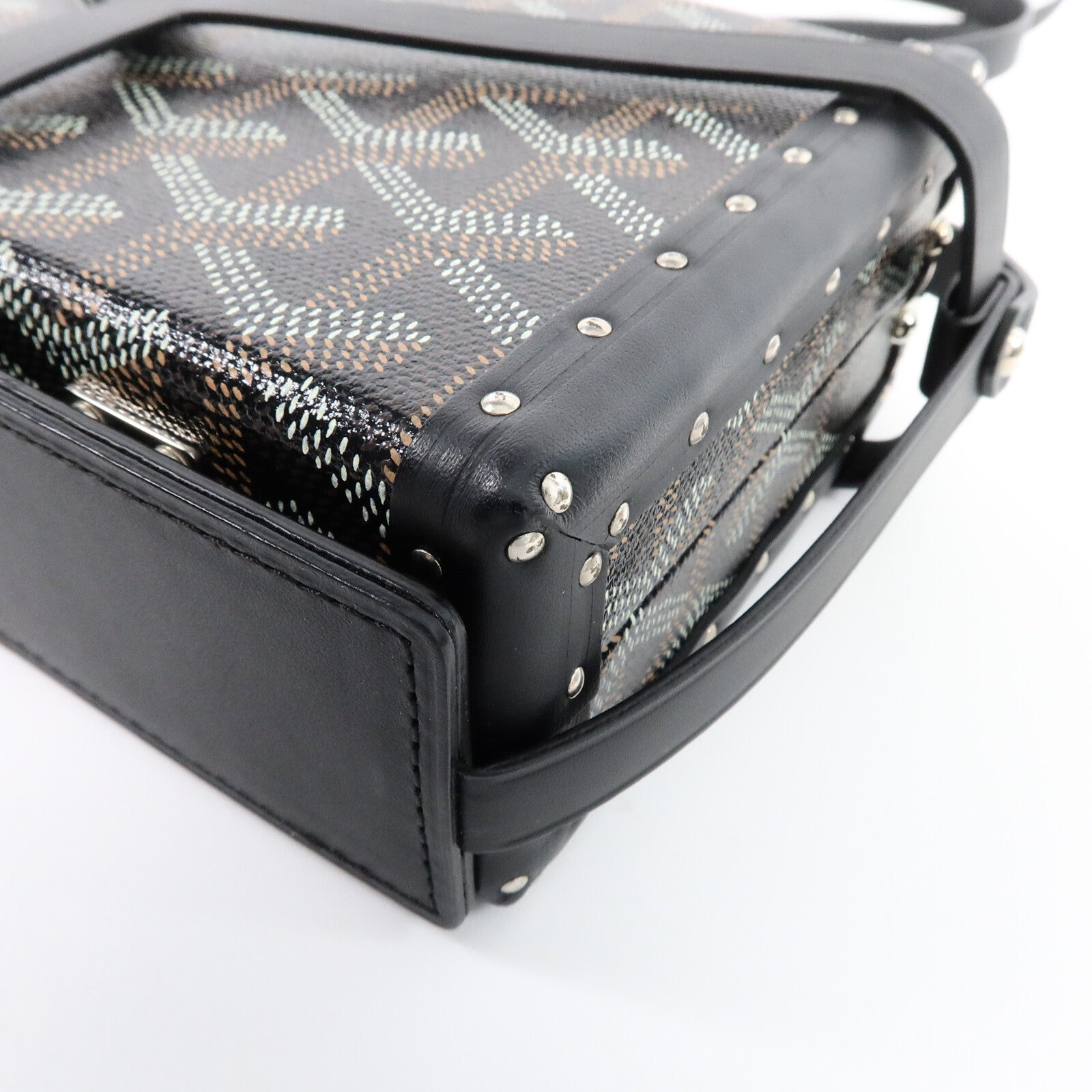 GOYARD 塗層帆布Minaudiere Trunk肩背袋