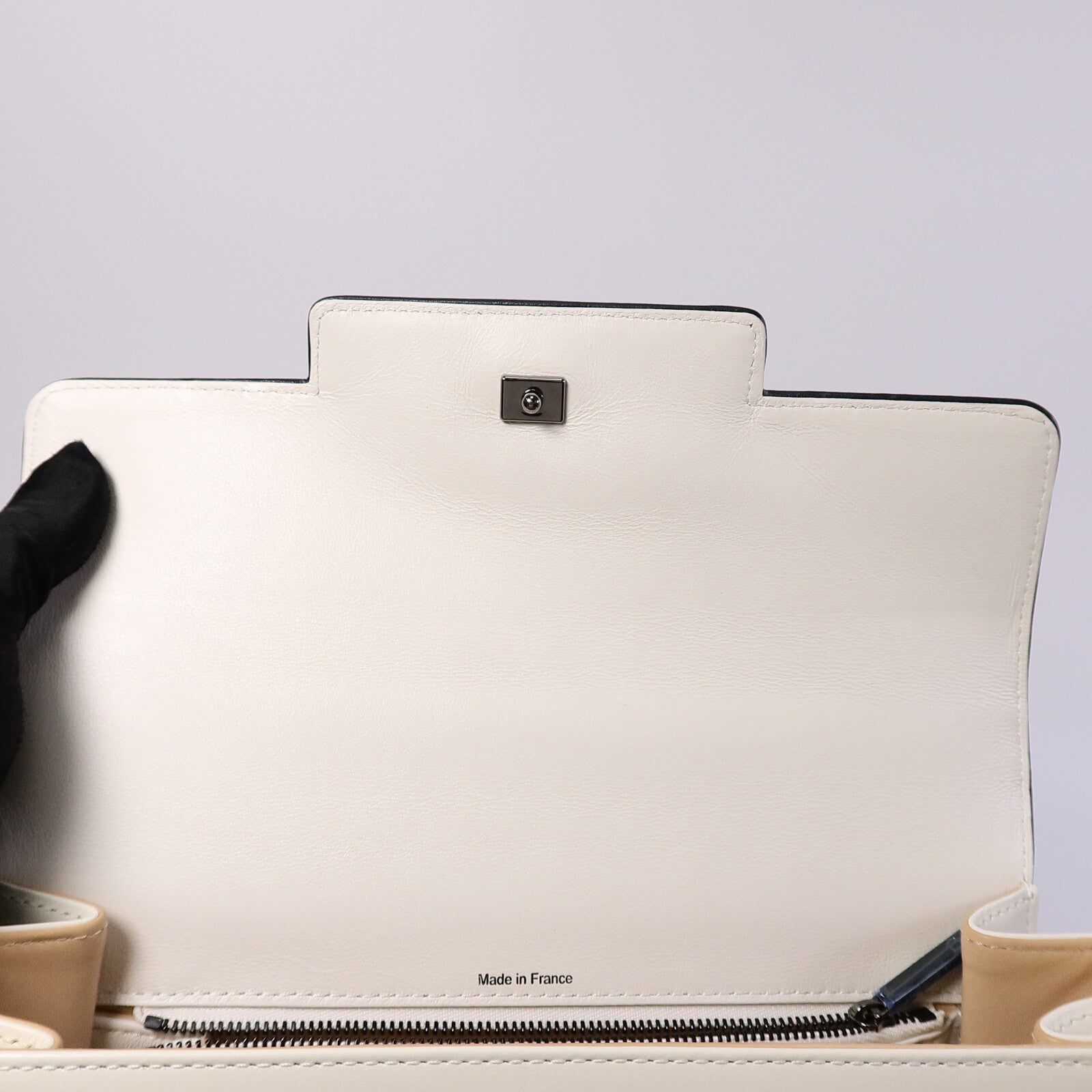 Delvaux 【激減優惠】牛皮皮革Tempete MM手挽肩背兩用袋