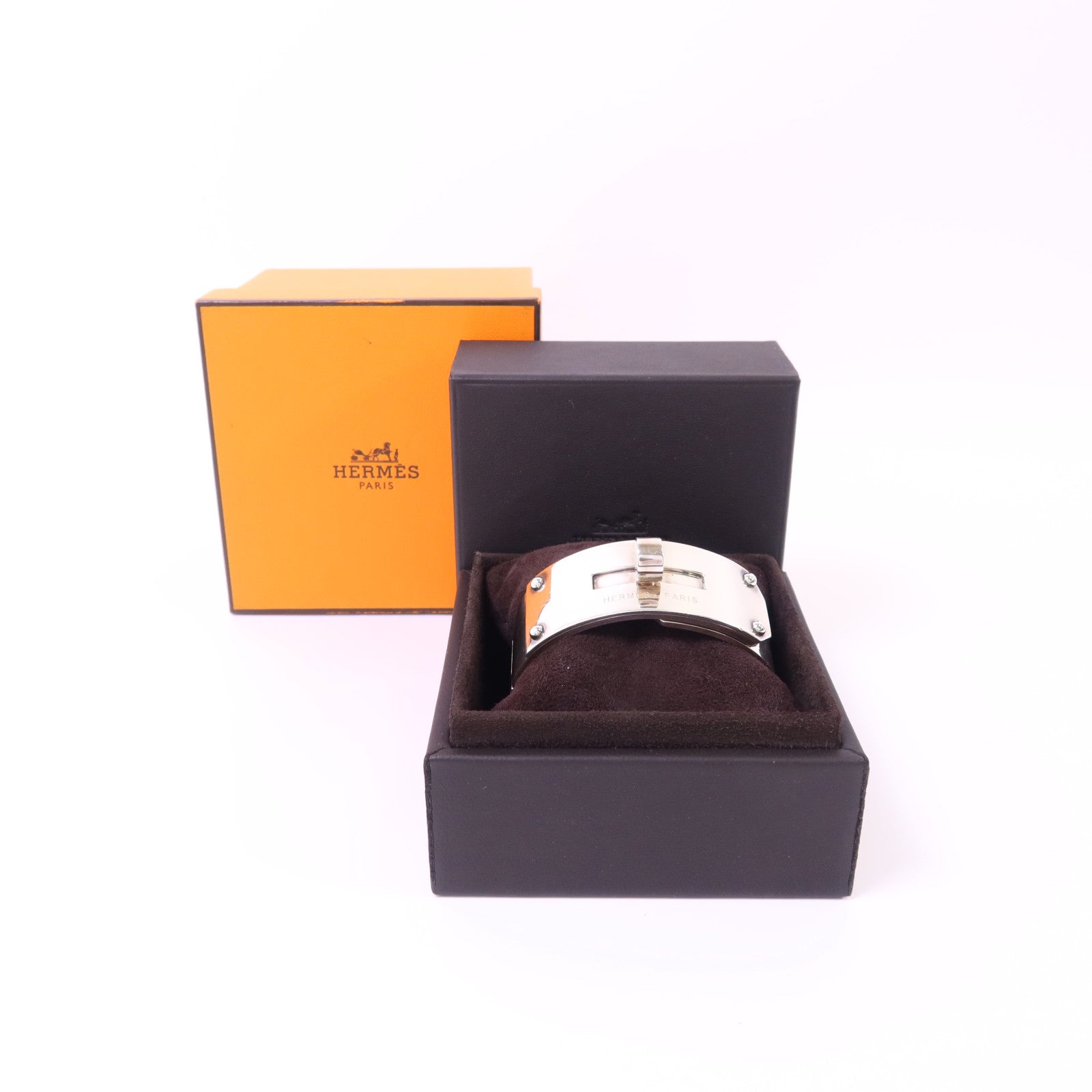 HERMES 925純銀Kelly MM Bracelet手鐲#16cm