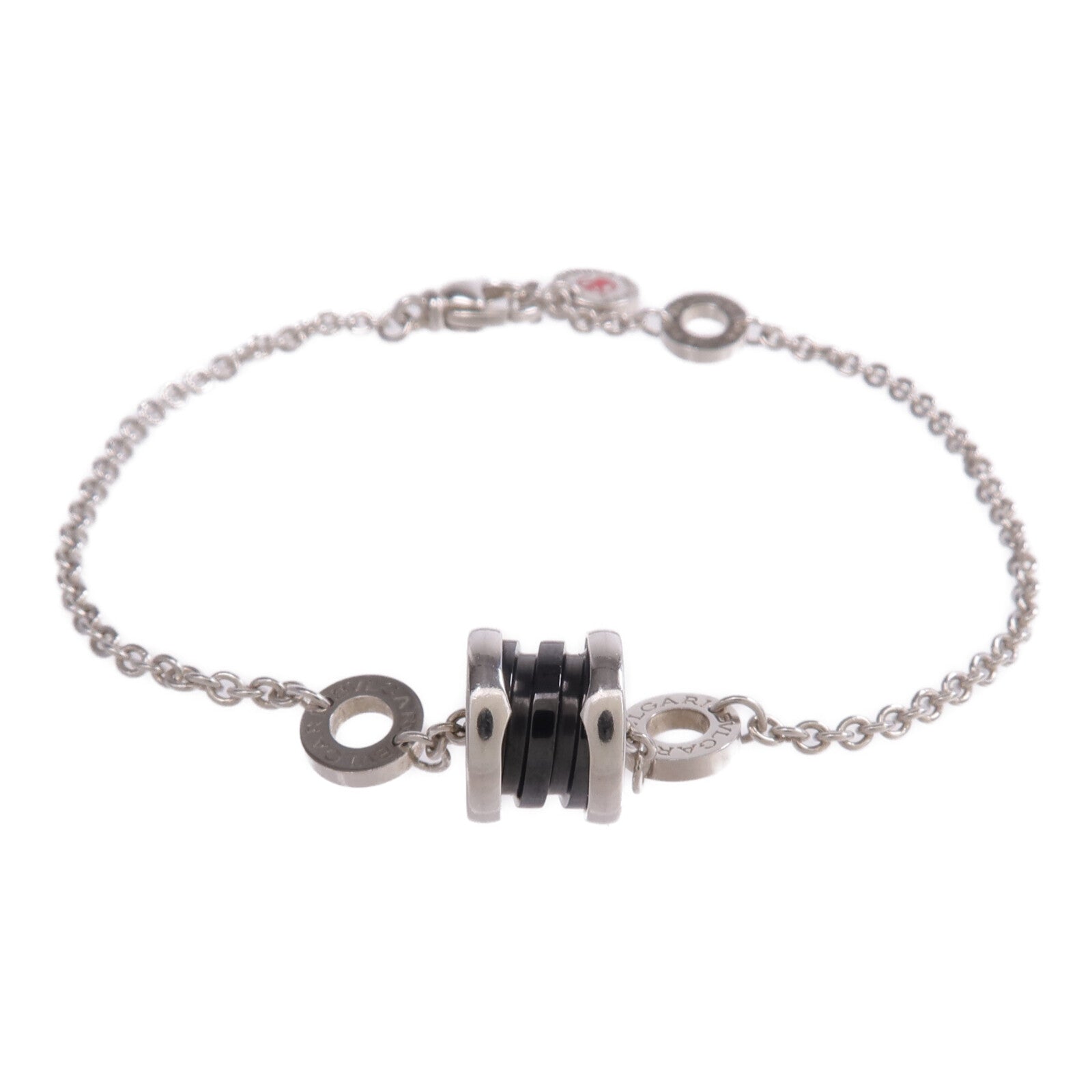 BVLGARI 925純銀/陶瓷Save The Children Bracelet手鏈