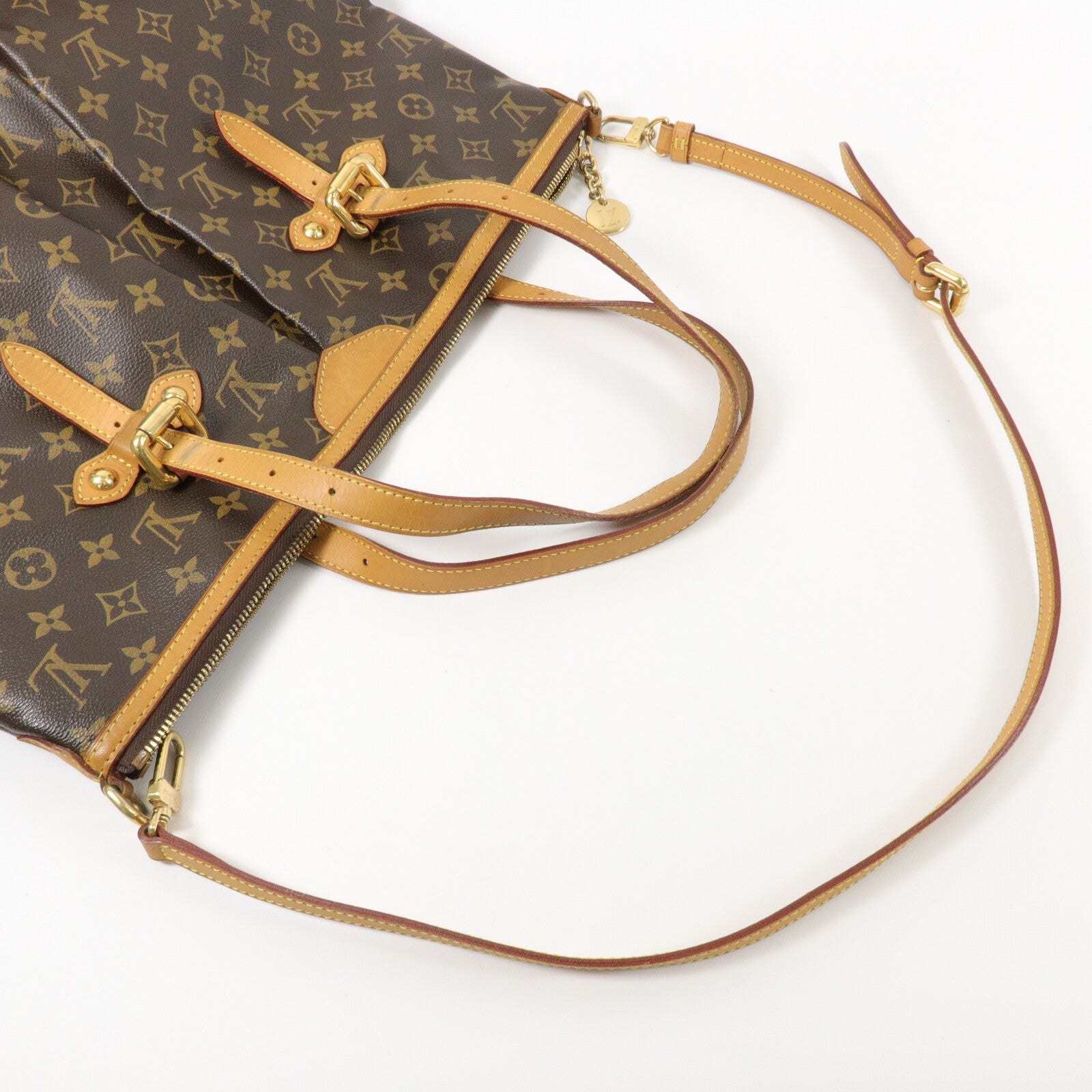 LOUIS VUITTON Monogram Palermo GM手挽肩背兩用袋