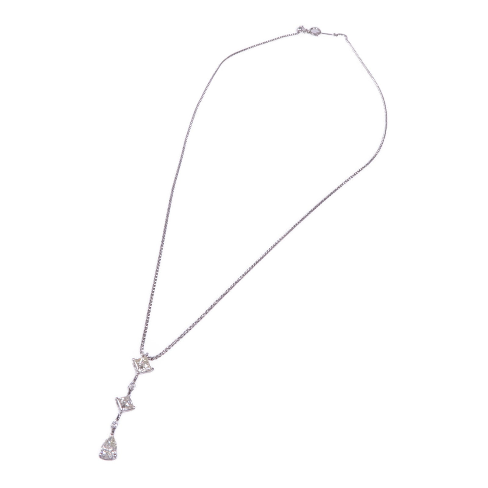 JEWELRY PT850/PT900鉑金Diamond Necklace鑽石項鍊