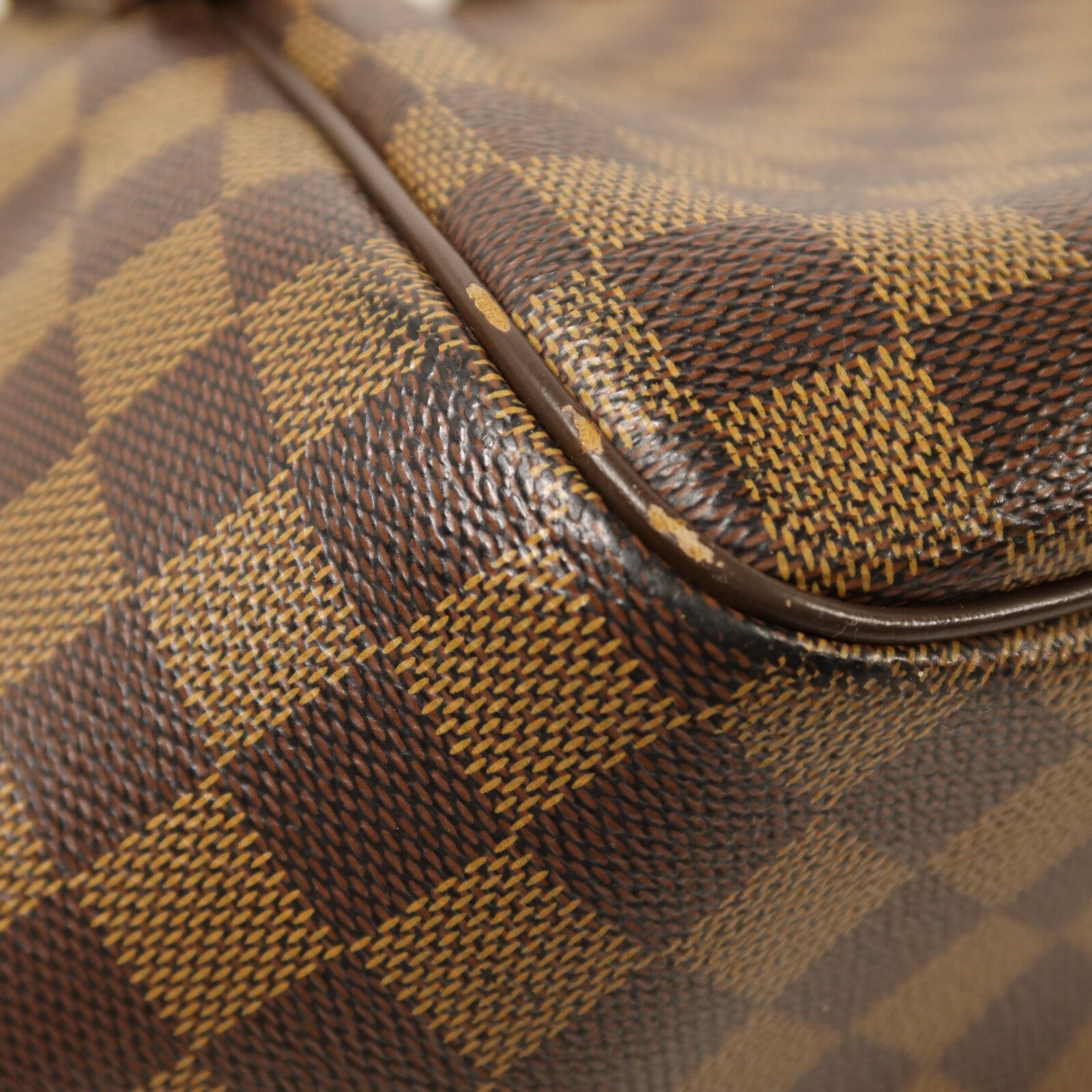 LOUIS VUITTON 【激減優惠】Damier Belem MM金扣肩背袋