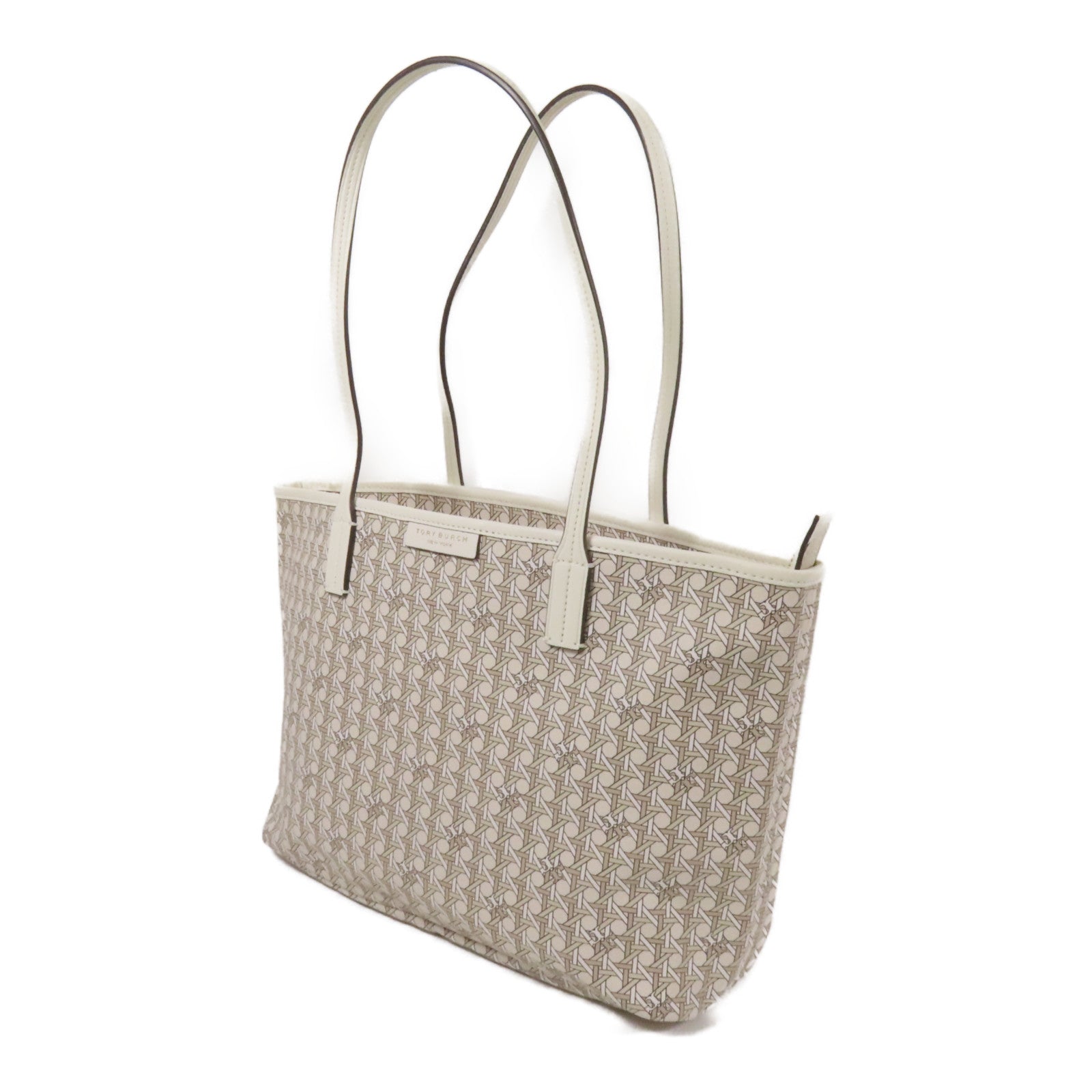 Tory Burch 塗層帆布Tote肩背袋