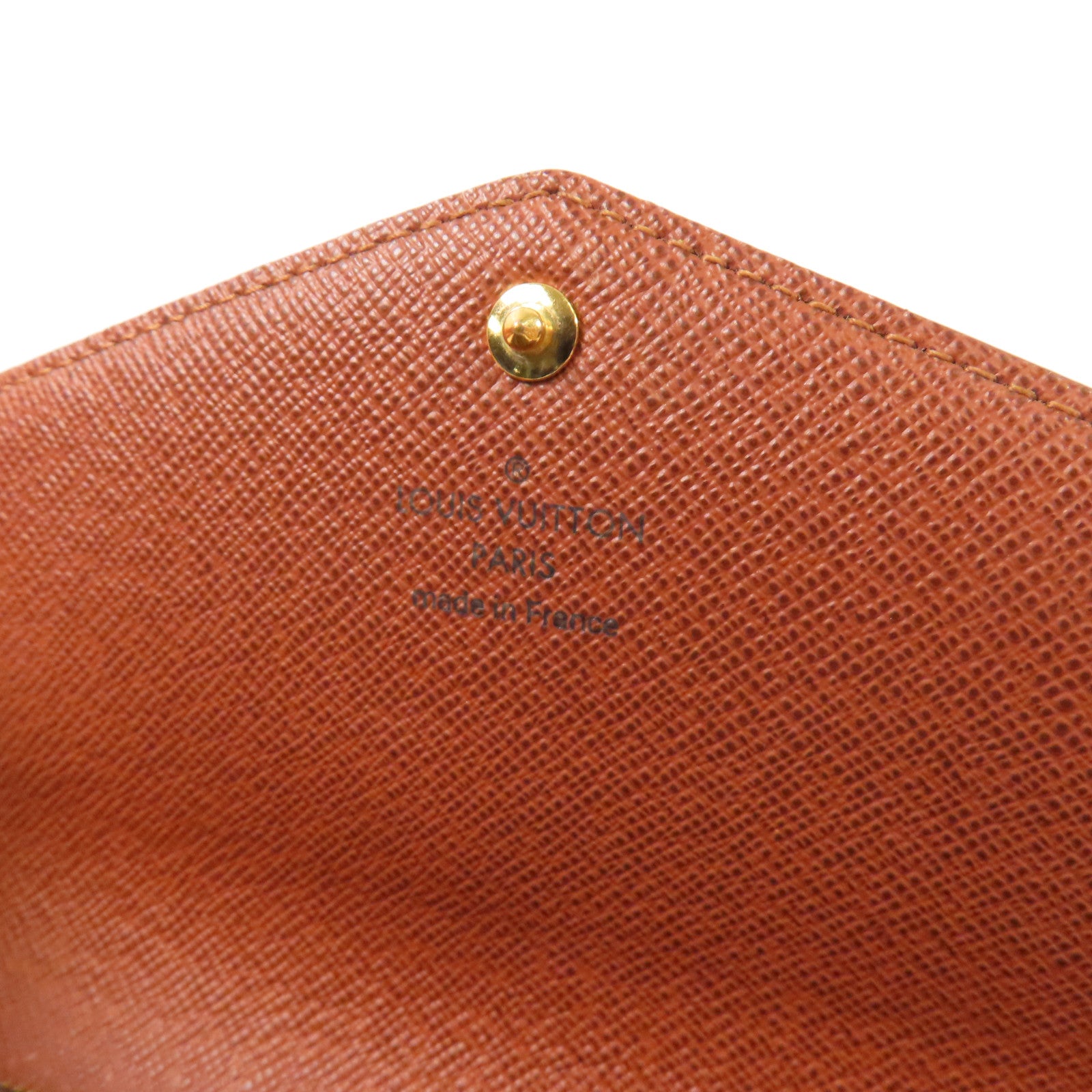 LOUIS VUITTON Monogram Long Wallet金扣長錢包