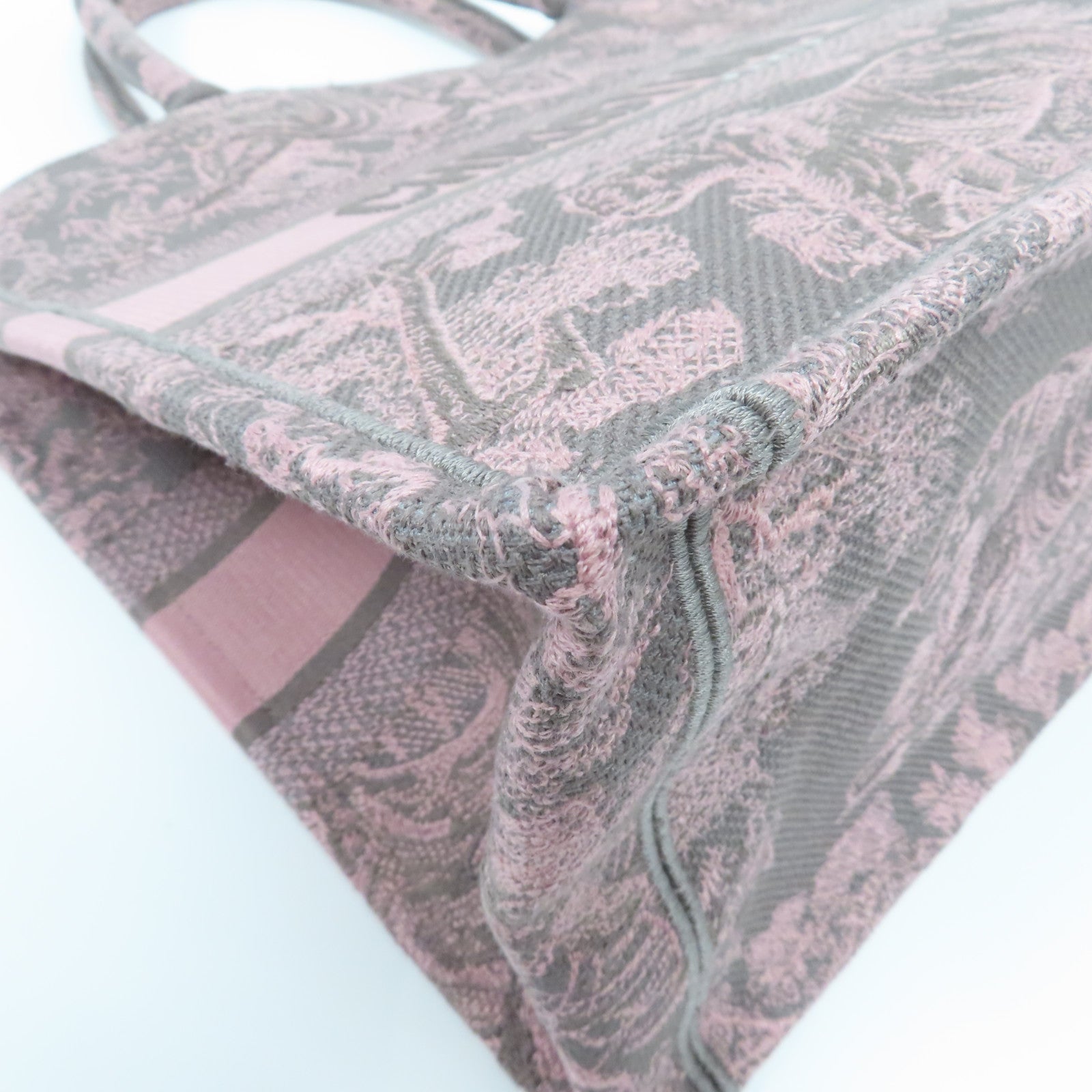Dior 帆布Book Tote Bag手挽袋粉紅色