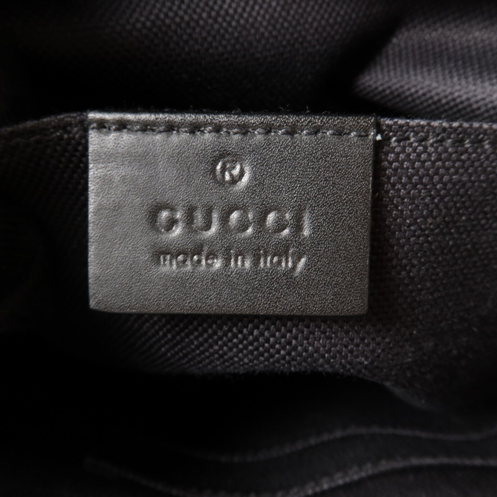 GUCCI 塗層帆布Messenger Bag肩背袋
