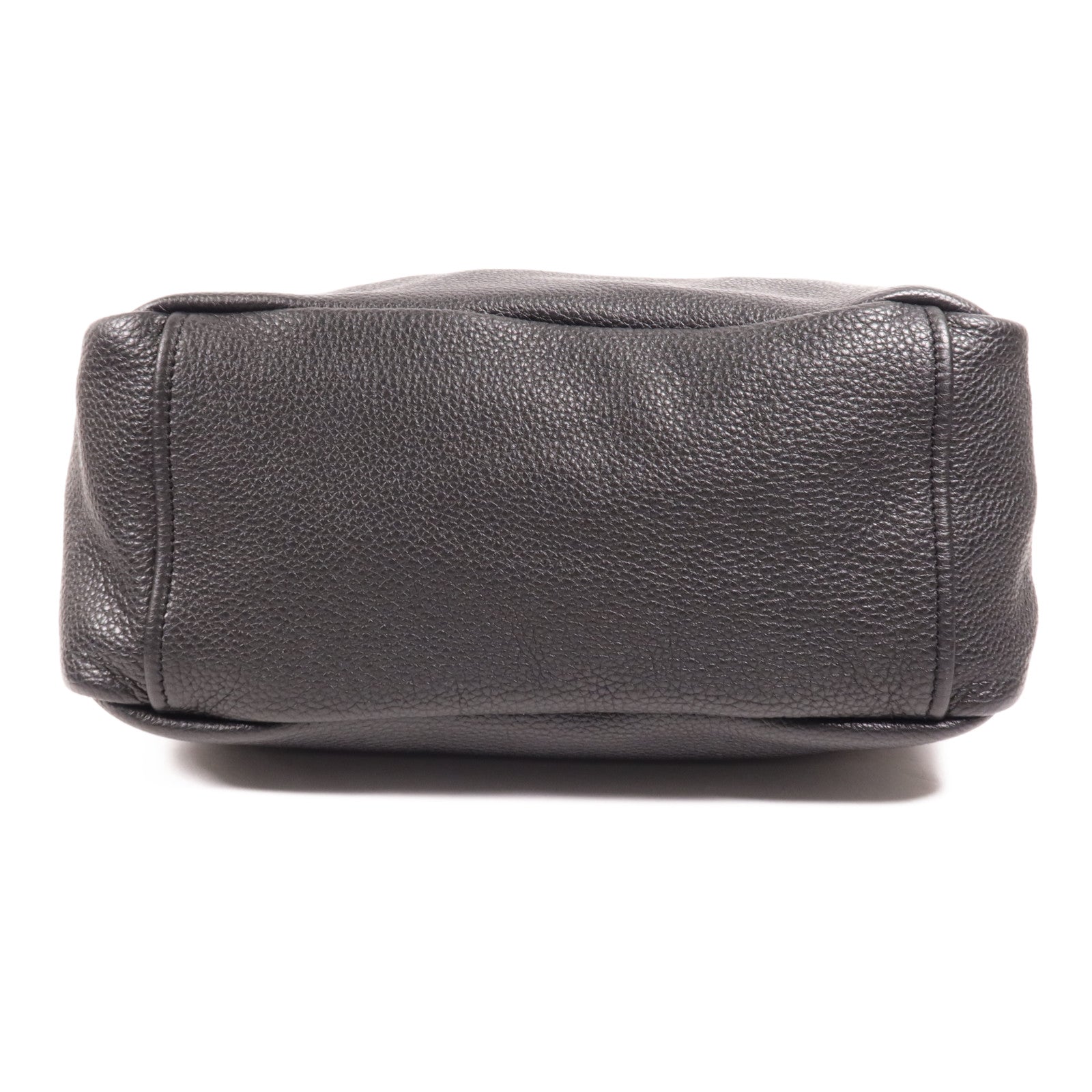 PRADA 牛皮皮革Shoulder Bag銀扣肩背袋