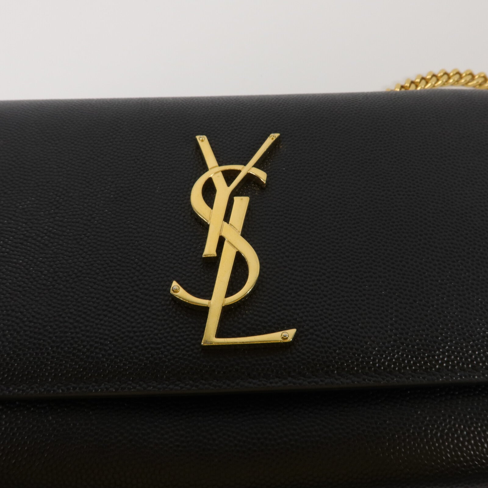 SAINT LAURENT 牛皮皮革Kate Small鏈帶肩背袋