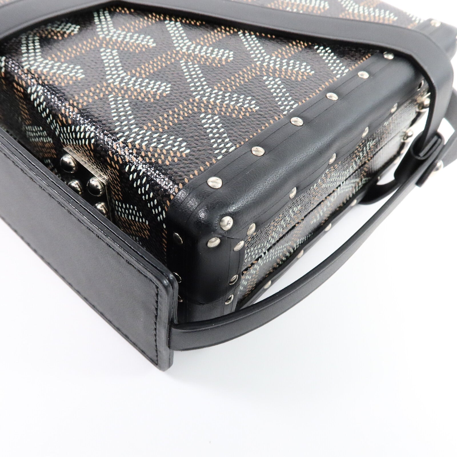 GOYARD 塗層帆布Minaudiere Trunk肩背袋