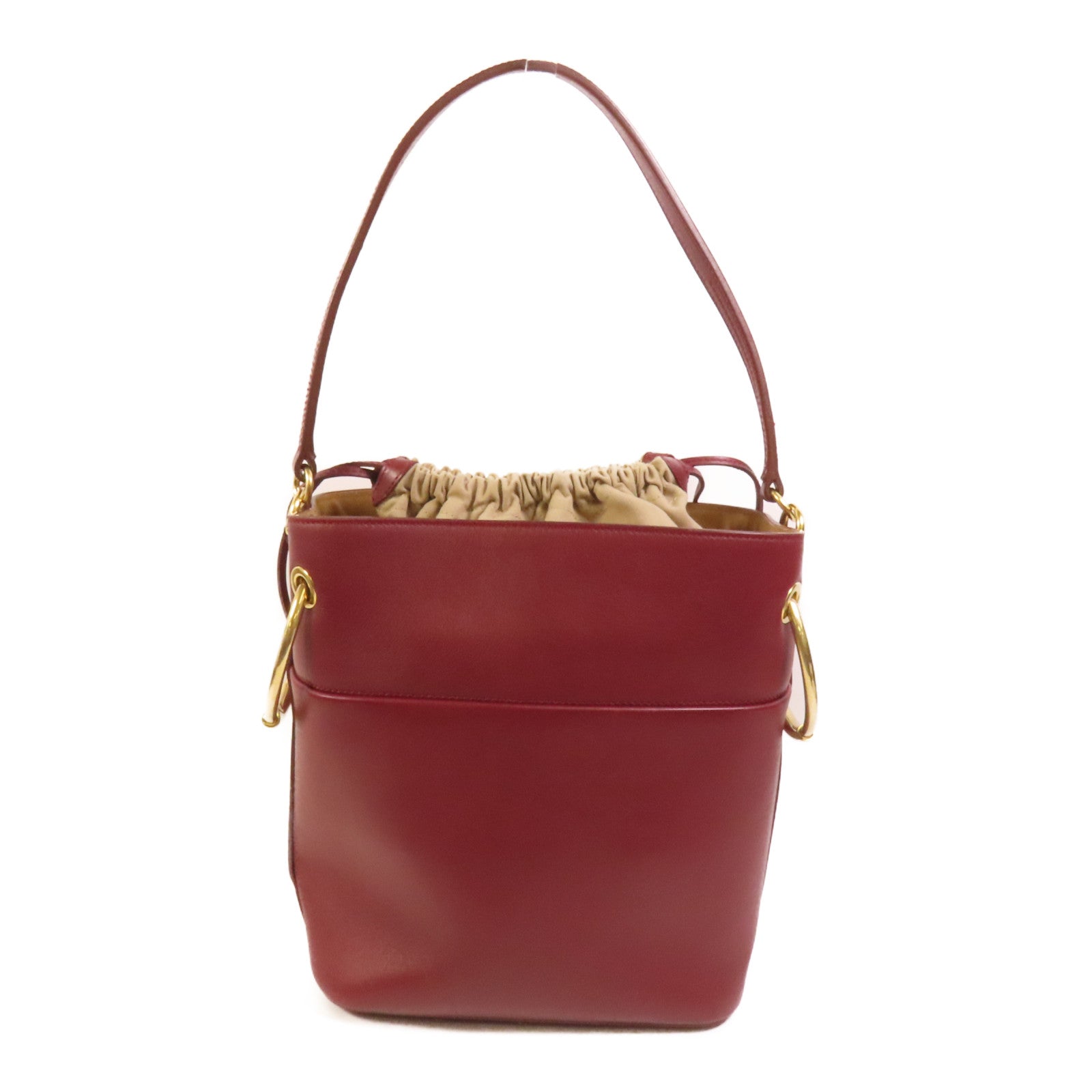 Chloe 牛皮皮革Roy Bag金扣手挽肩背兩用袋