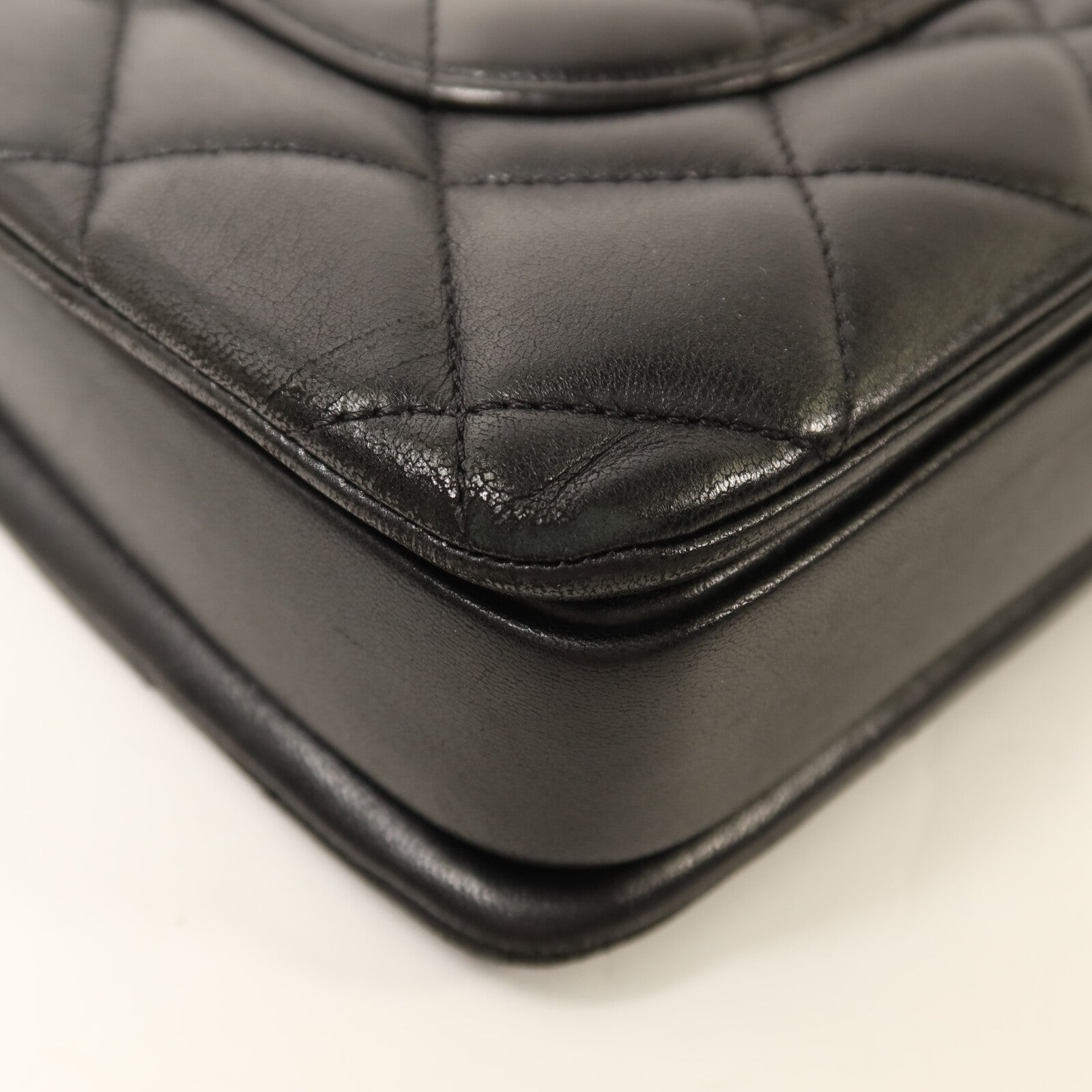 CHANEL 羊皮皮革Trendy CC Top Handle Bag金扣鏈帶手挽肩背兩用袋