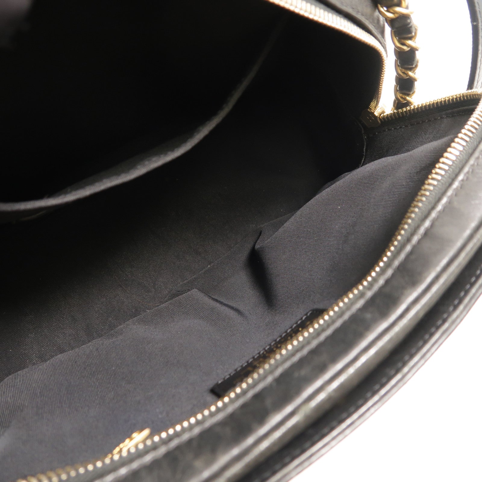 CHANEL 牛皮皮革Shoulder Bag鏈帶手挽肩背兩用袋