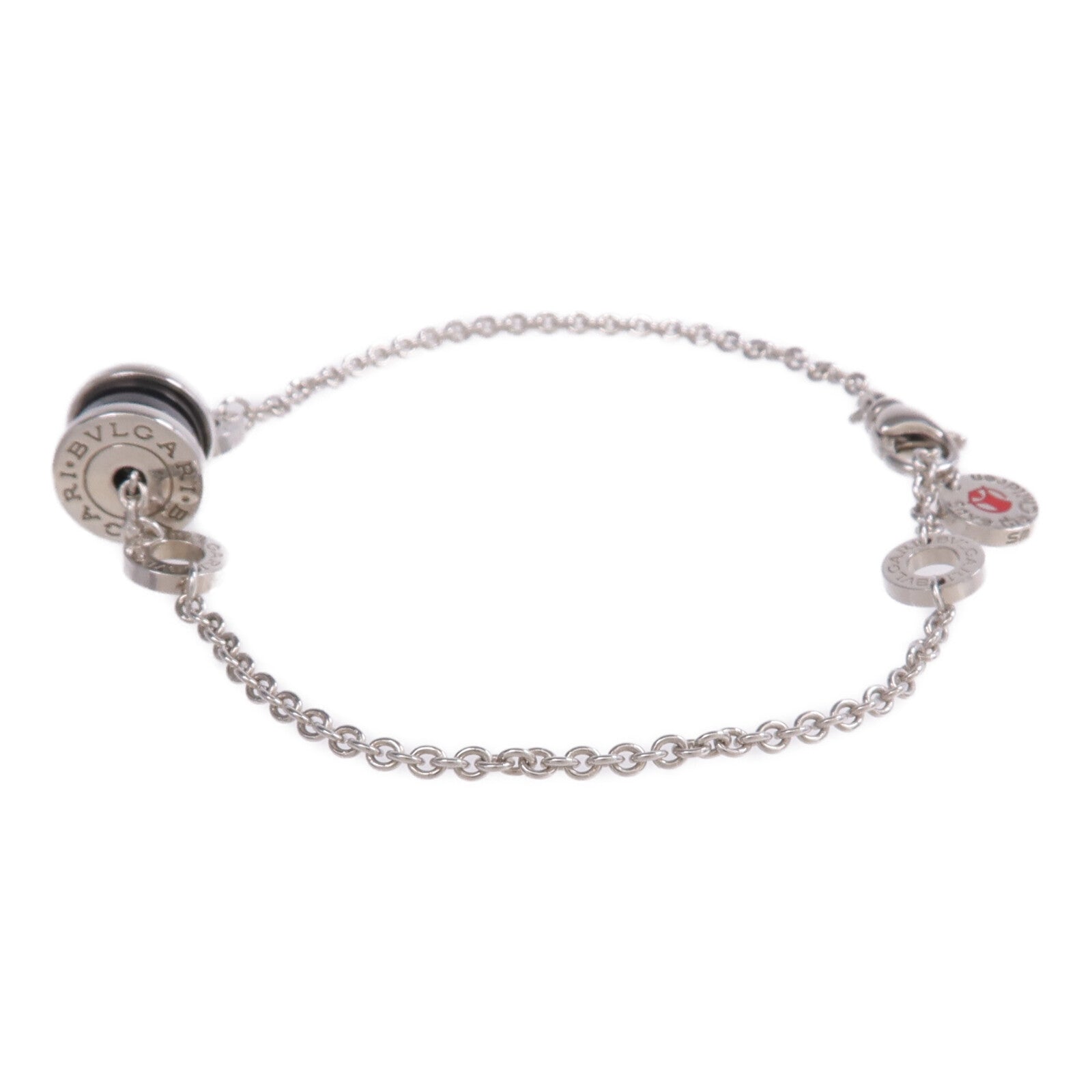 BVLGARI 925純銀/陶瓷Save The Children Bracelet手鏈