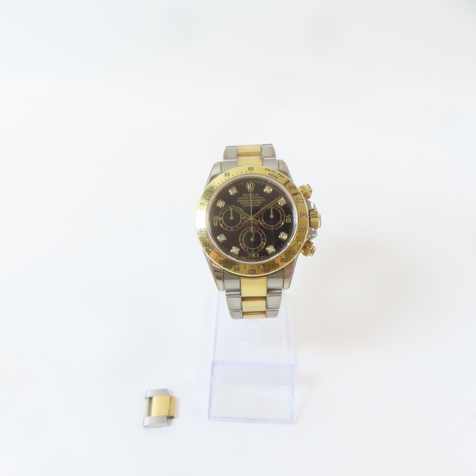ROLEX Cosmograph Daytona18K黃金/不鏽鋼手錶自動機芯#16cm
