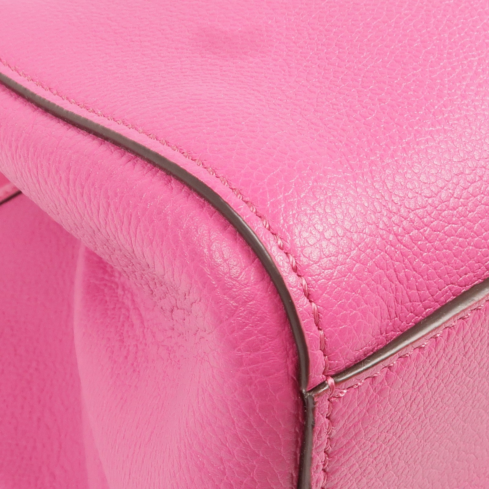 FENDI 牛皮皮革Origami Medium金扣肩背袋