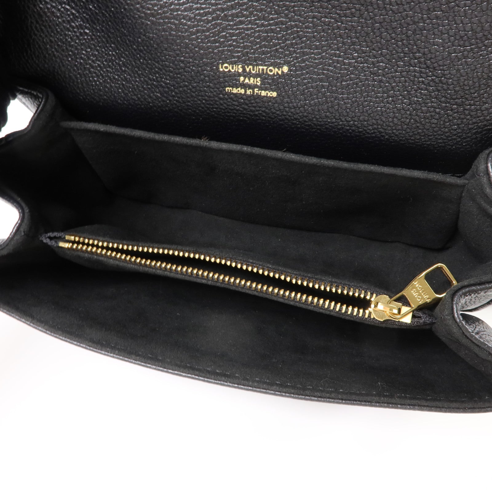 LOUIS VUITTON Monogram Empreinte Pochette Metis East West手挽肩背兩用袋