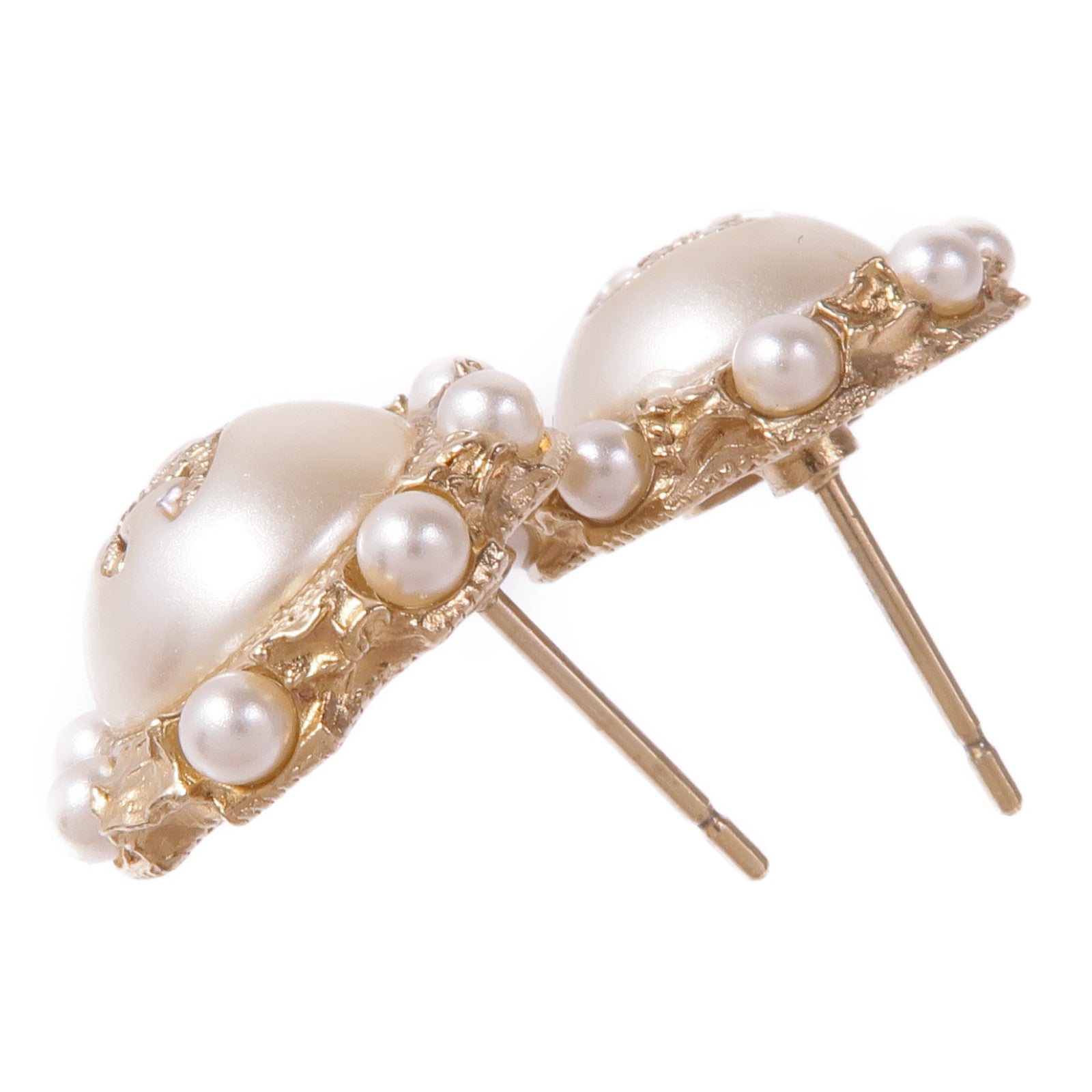 CHANEL 【激減優惠】PVC/金屬Earrings耳環