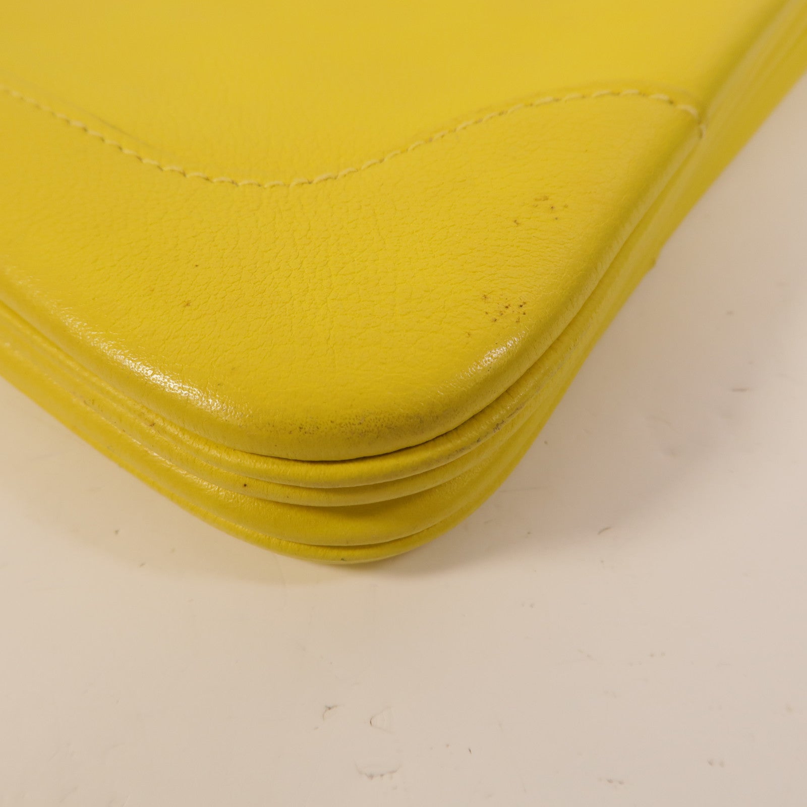 HERMES Evergrain皮革Trim Duo 24肩背袋Lime