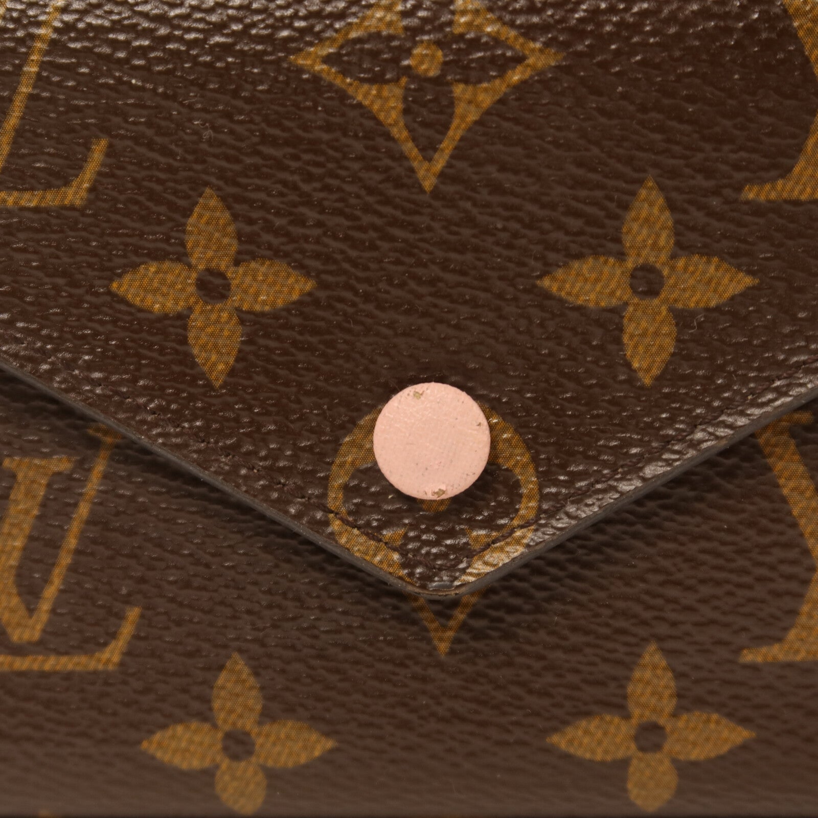 LOUIS VUITTON Monogram Victorine Wallet金扣錢包
