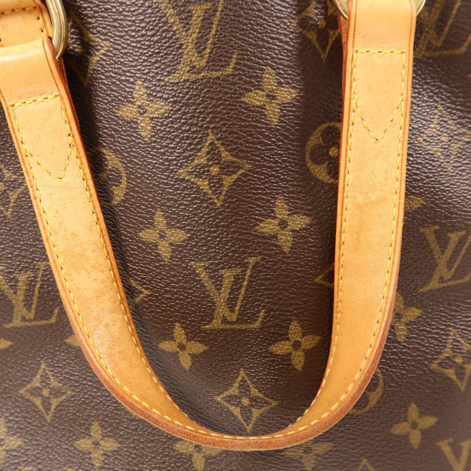LOUIS VUITTON Monogram Batignolles金扣手挽袋