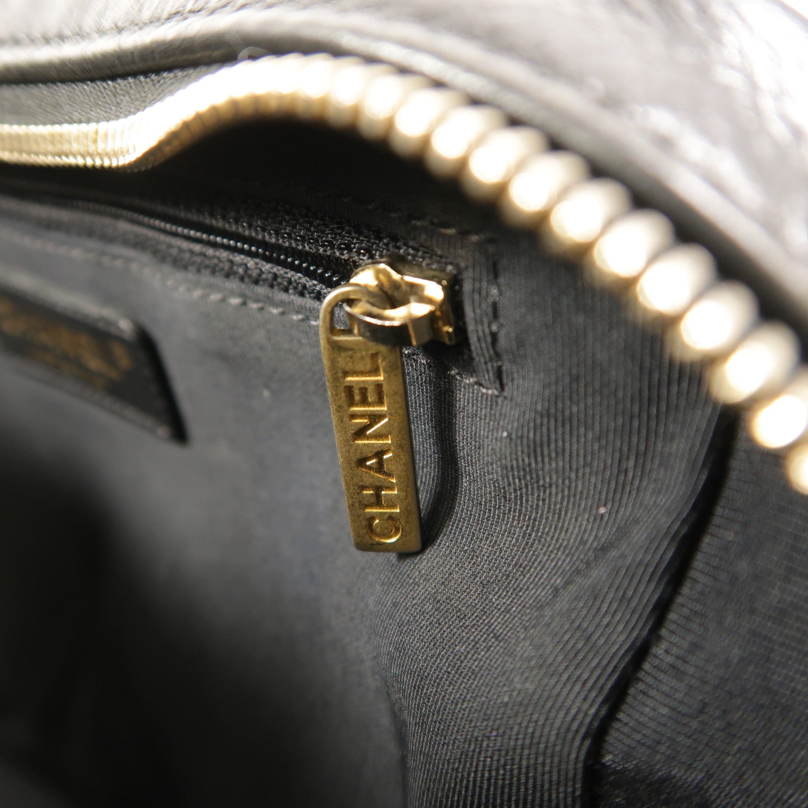 CHANEL 牛皮皮革Shoulder Bag鏈帶手挽肩背兩用袋