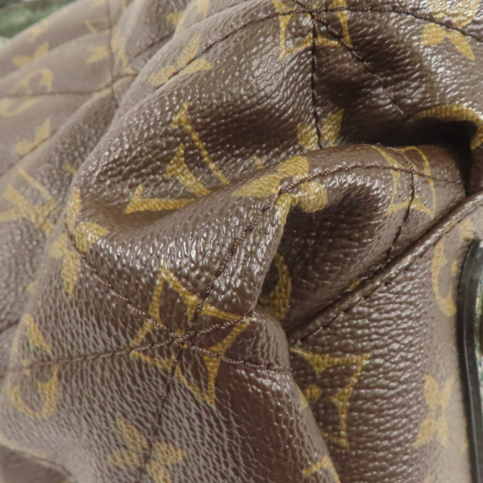 LOUIS VUITTON Monogram/鴕鳥/蛇皮皮革Etoile Exotique Limited Edition金扣手挽肩背兩用袋