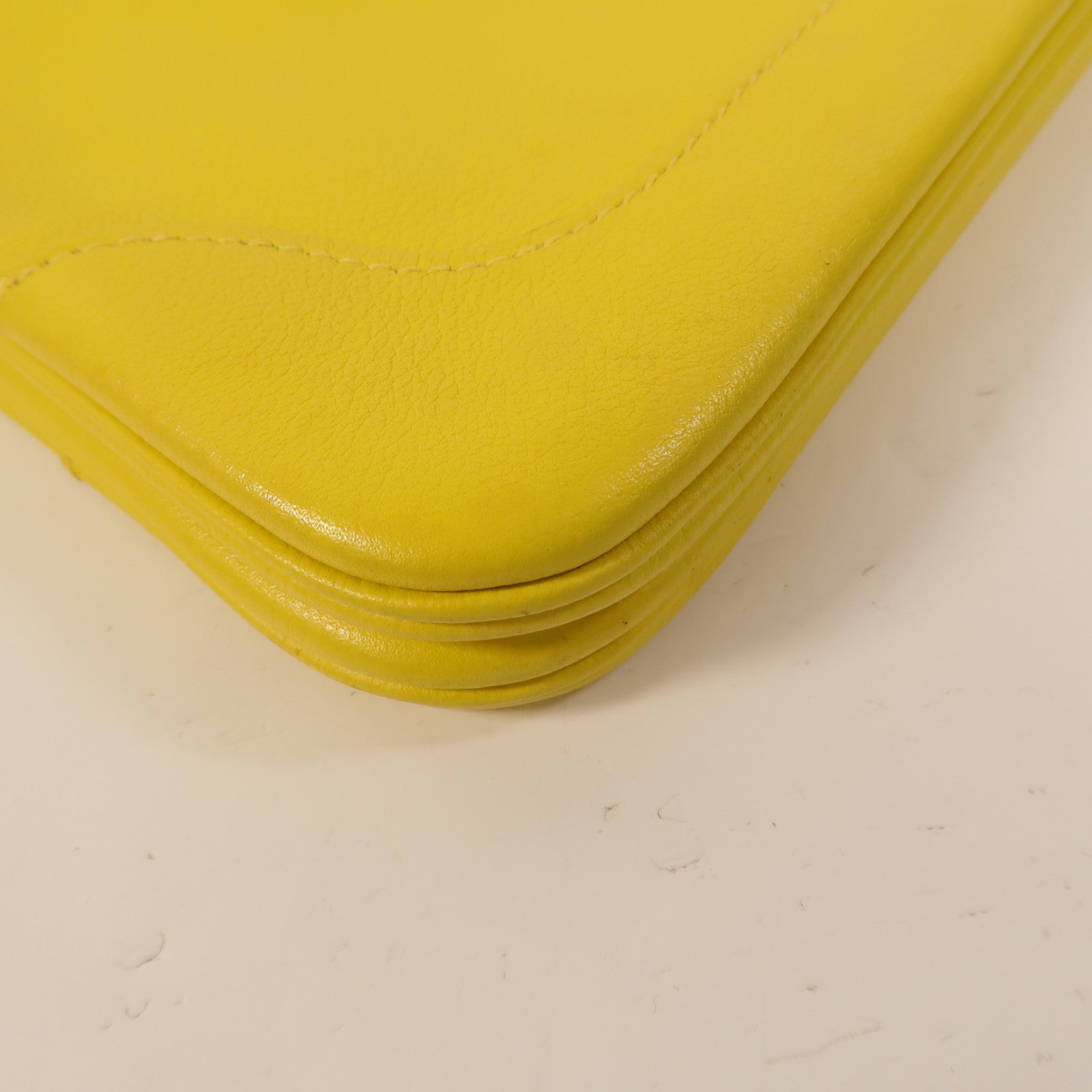 HERMES Evergrain皮革Trim Duo 24肩背袋Lime